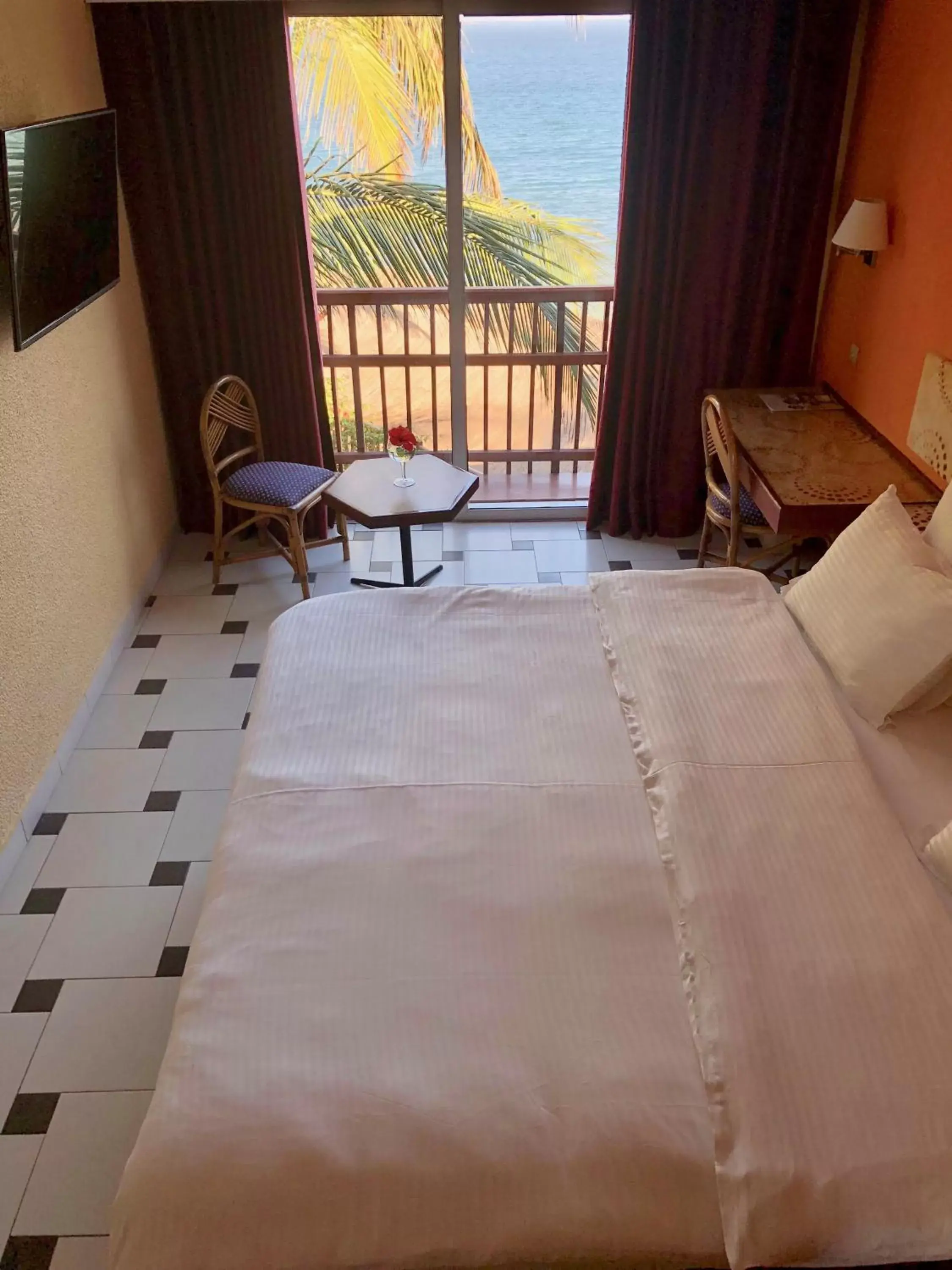 Bed in Hotel Jardin Savana Dakar