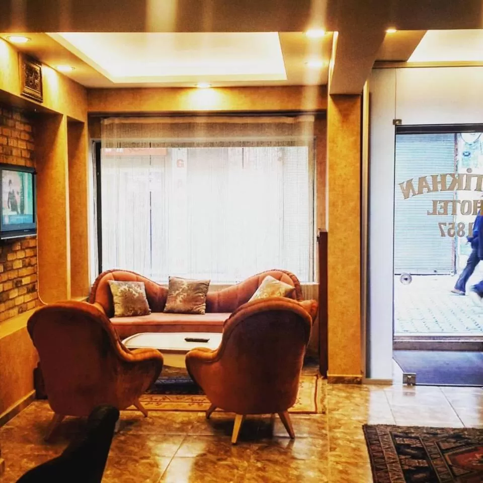 Lobby or reception in Antikhan Hotel