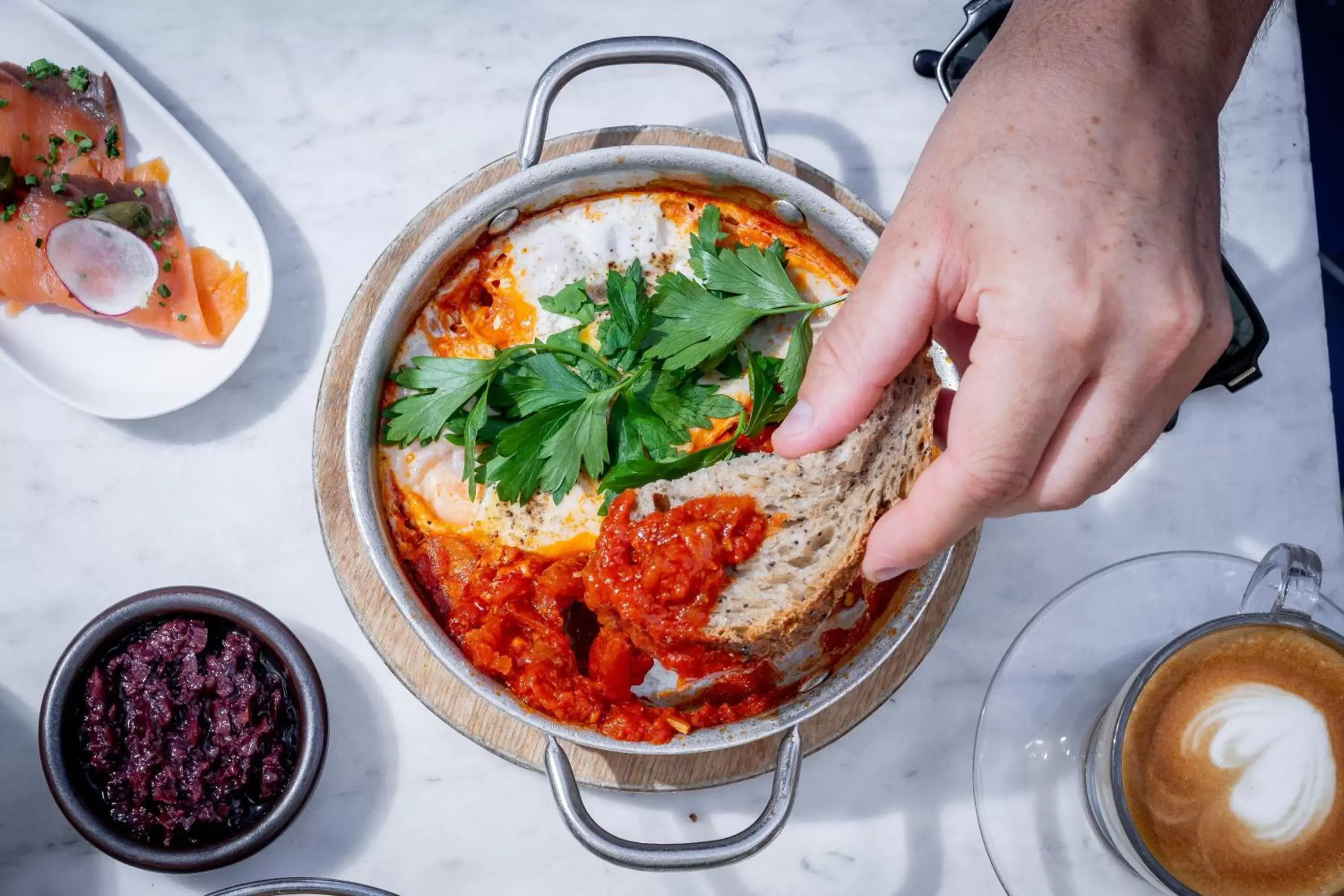 Breakfast, Lunch and Dinner in 65 Hotel, Rothschild Tel Aviv - an Atlas Boutique Hotel