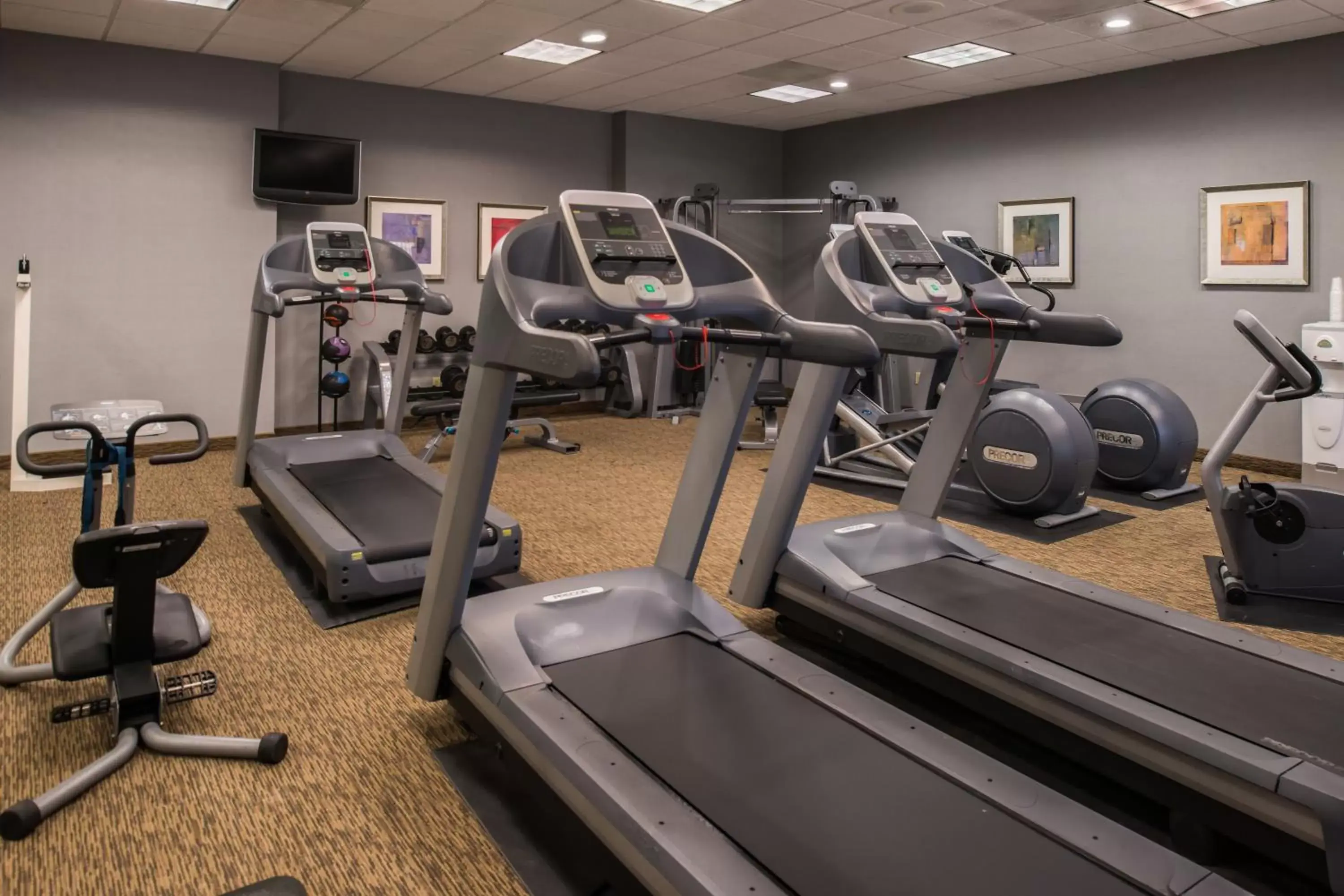Fitness centre/facilities, Fitness Center/Facilities in Holiday Inn Ontario Airport - California, an IHG Hotel