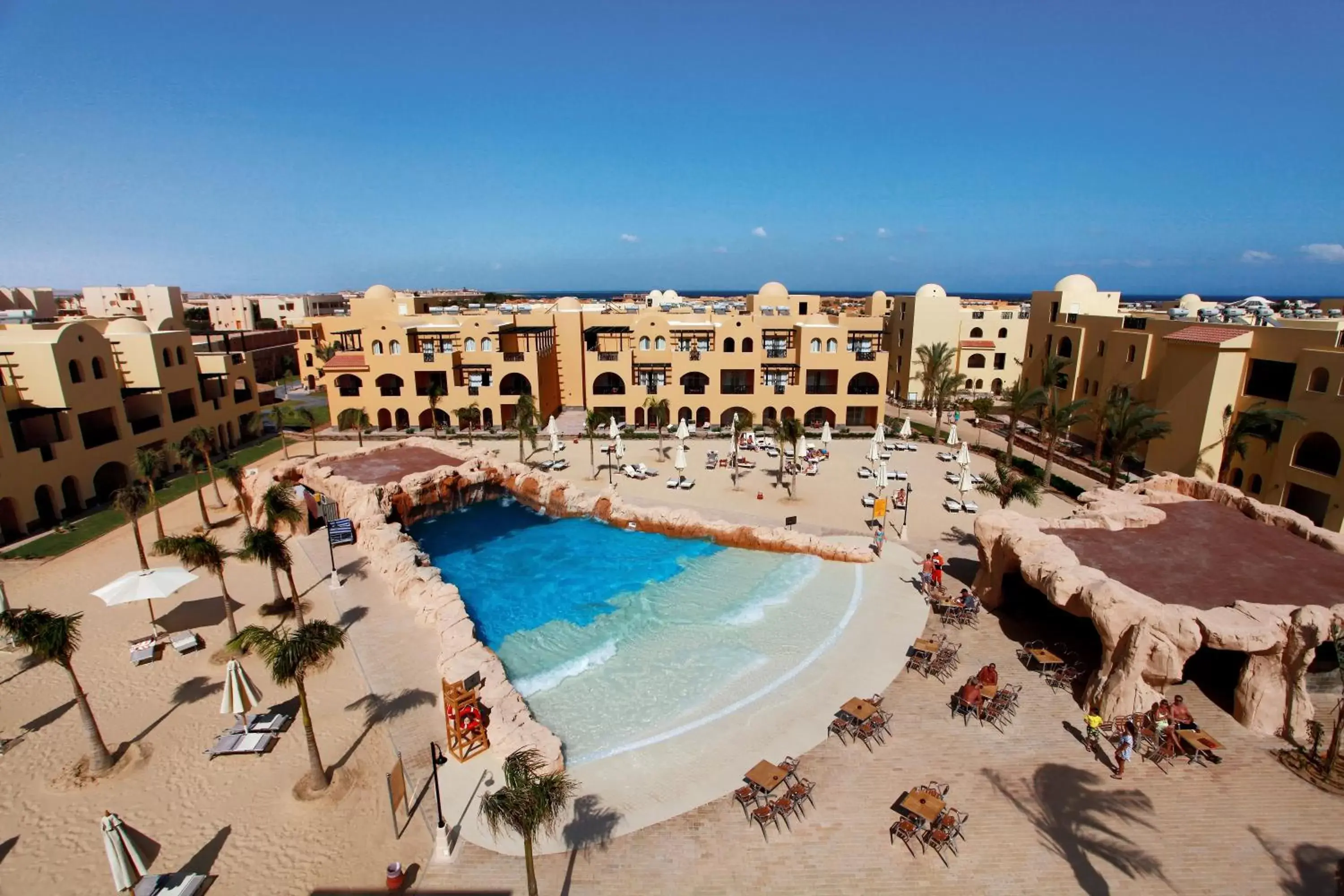 Swimming pool, Pool View in Stella Gardens Resort & Spa, Makadi Bay