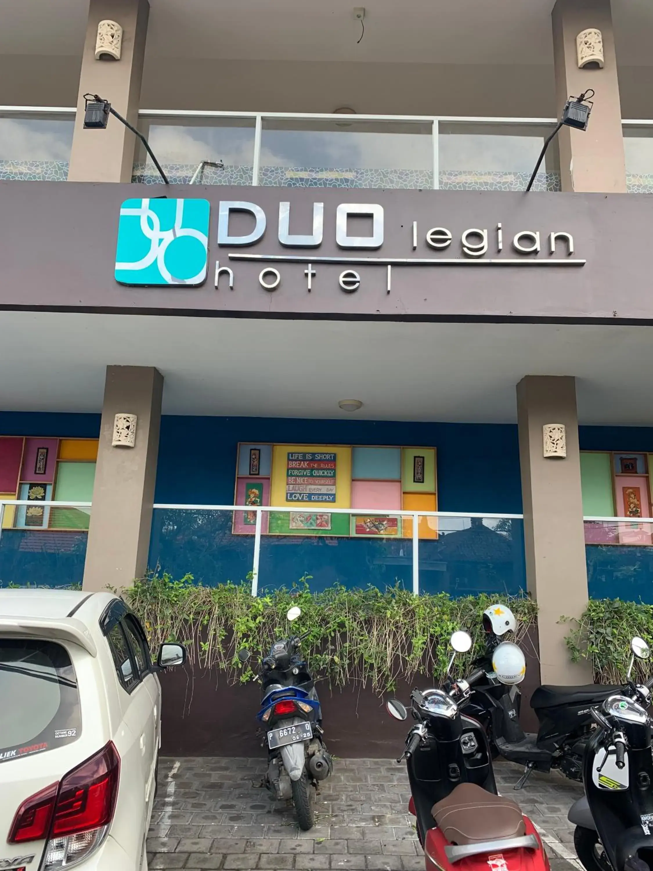 Property building in Duo Legian Hotel