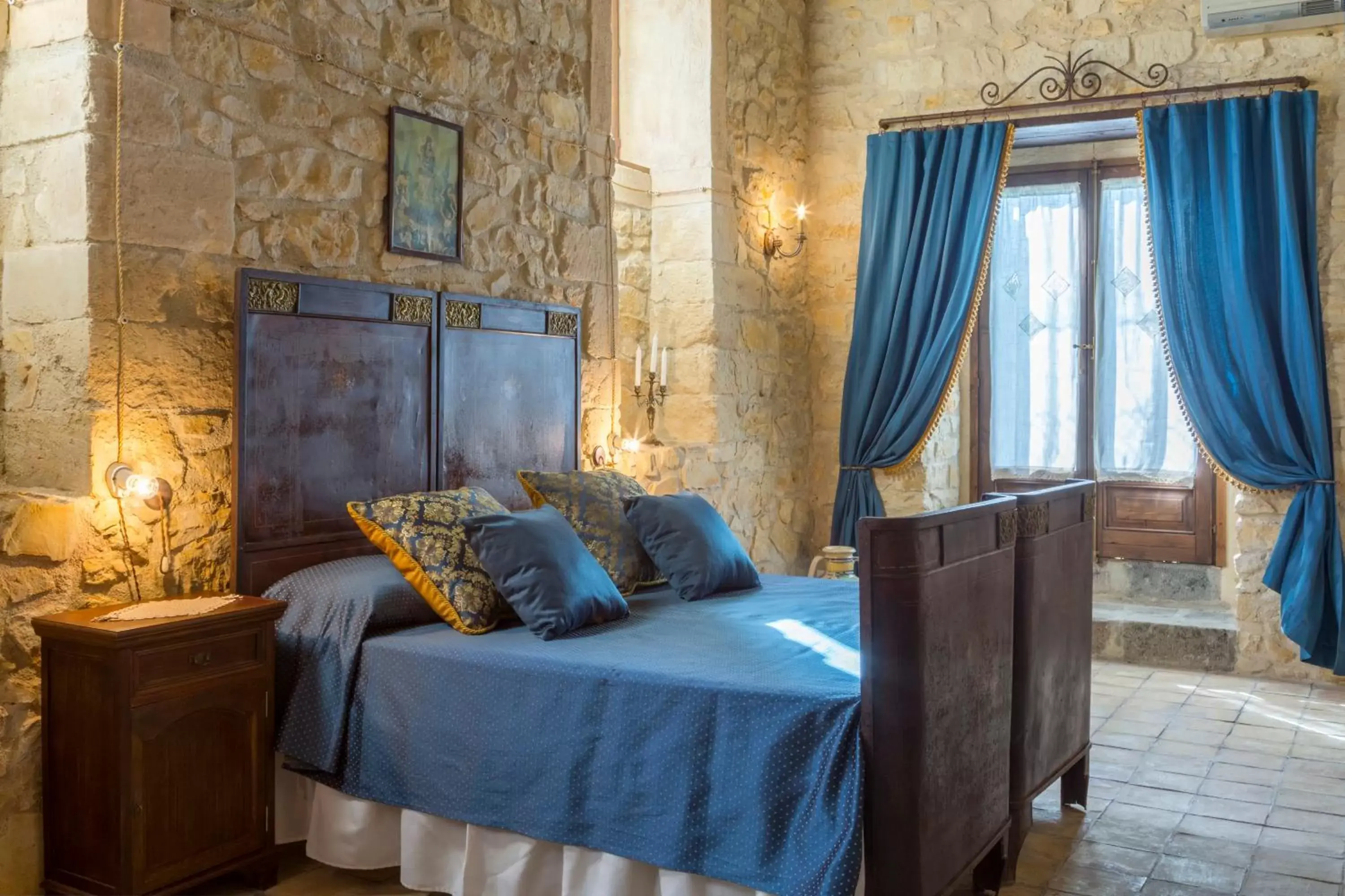 Bedroom, Seating Area in Masseria Fortificata Lo Zafferaneto