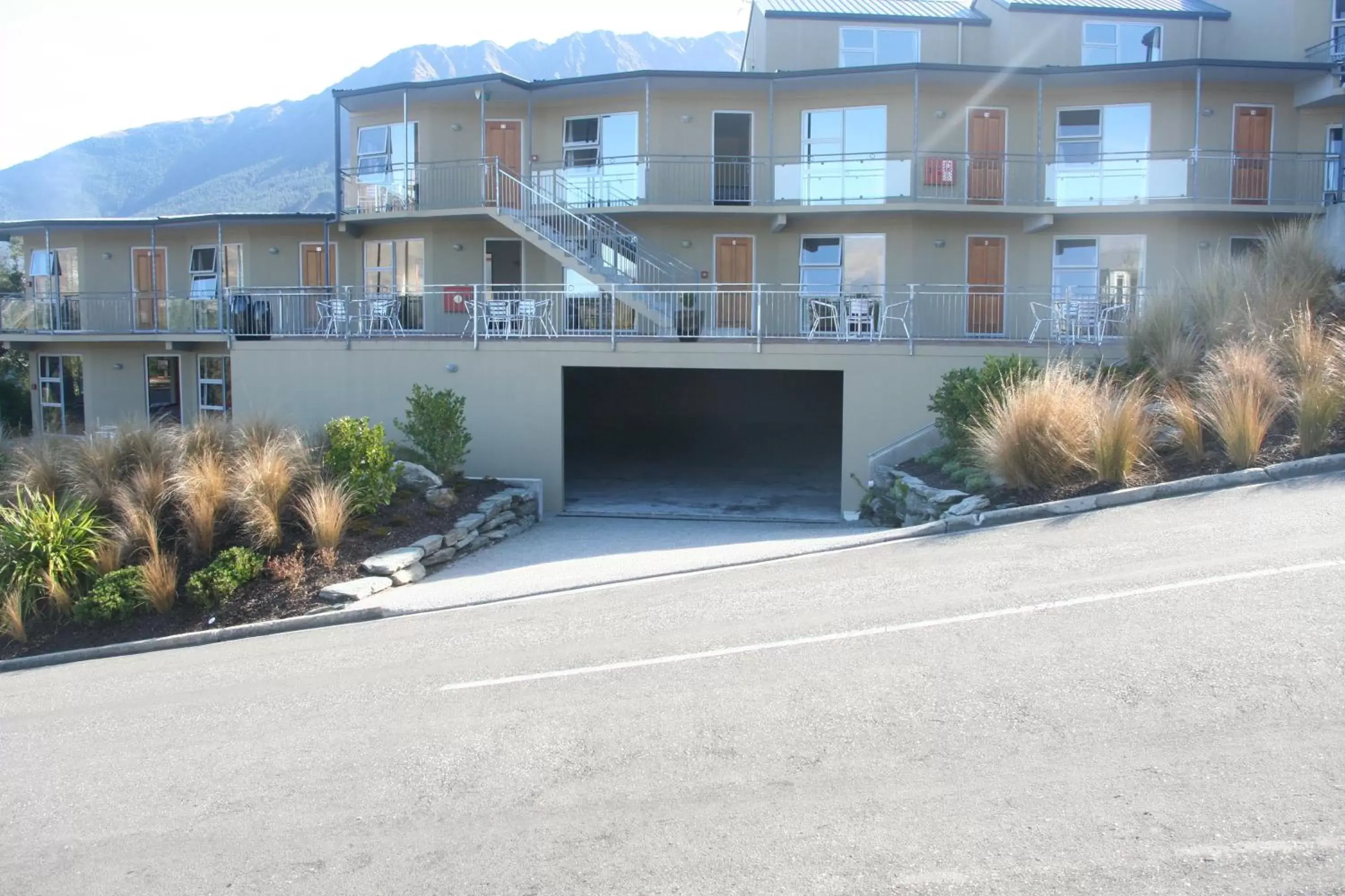 Facade/entrance, Property Building in Alexis Motel & Apartments