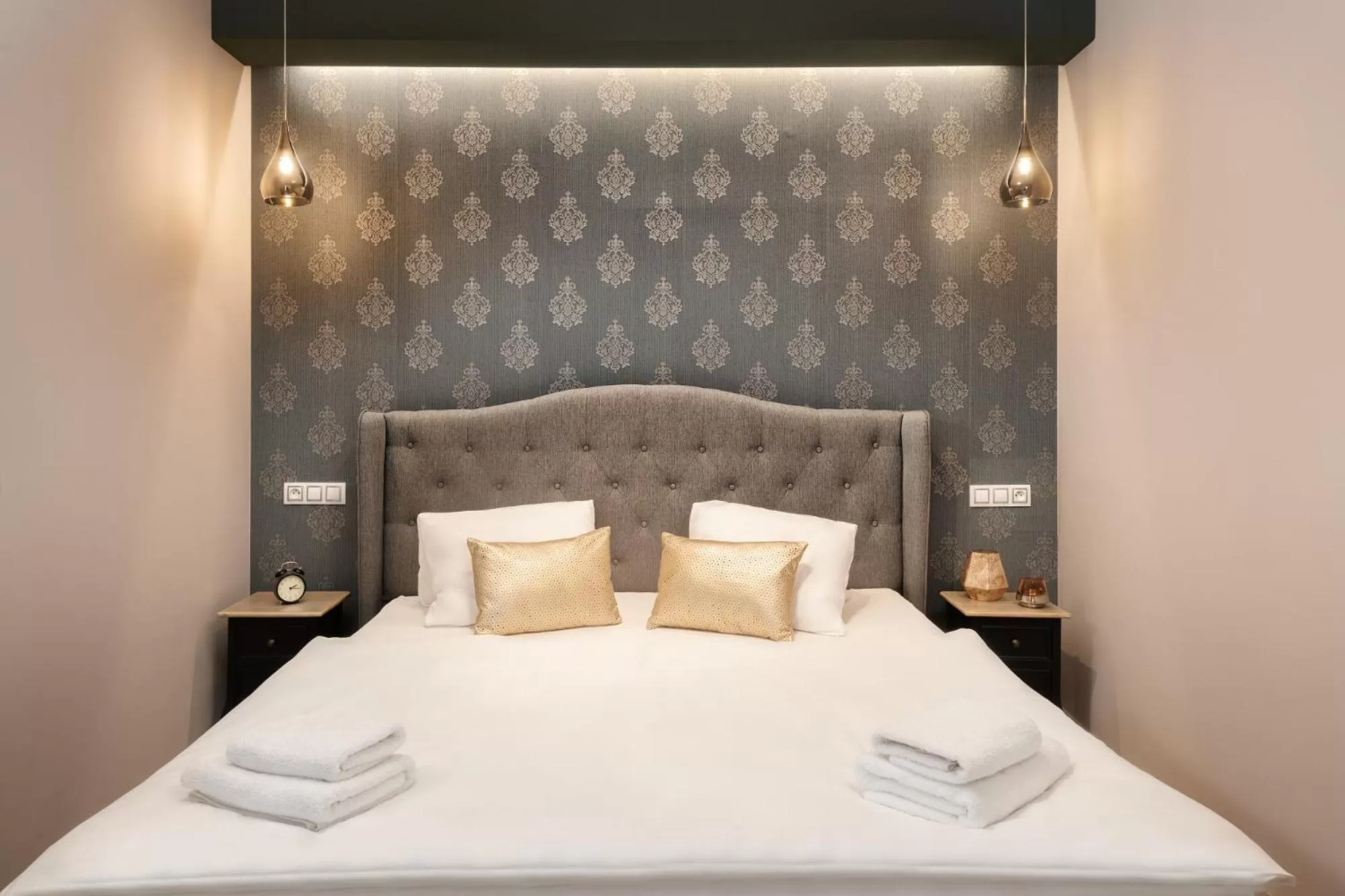 Bedroom, Bed in Wine & Wellness hotel Besední dům