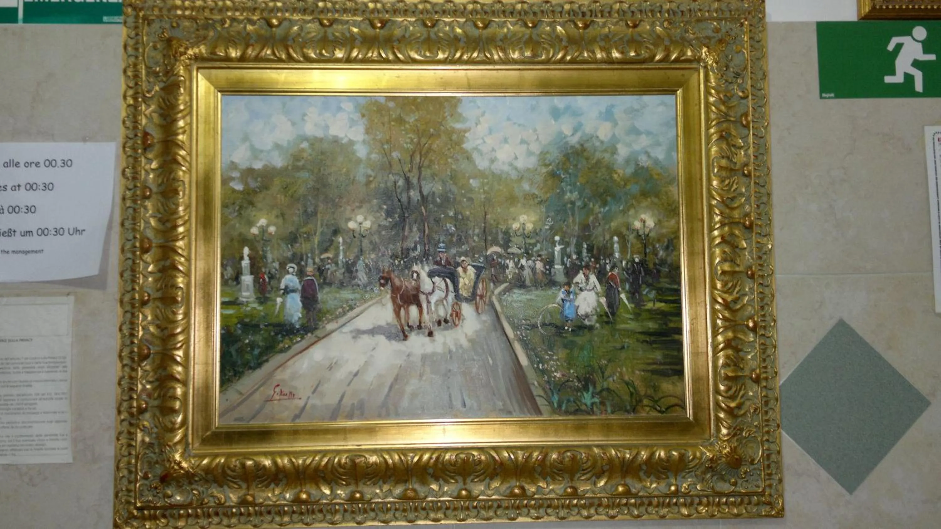 Decorative detail in Hotel Stadler 2