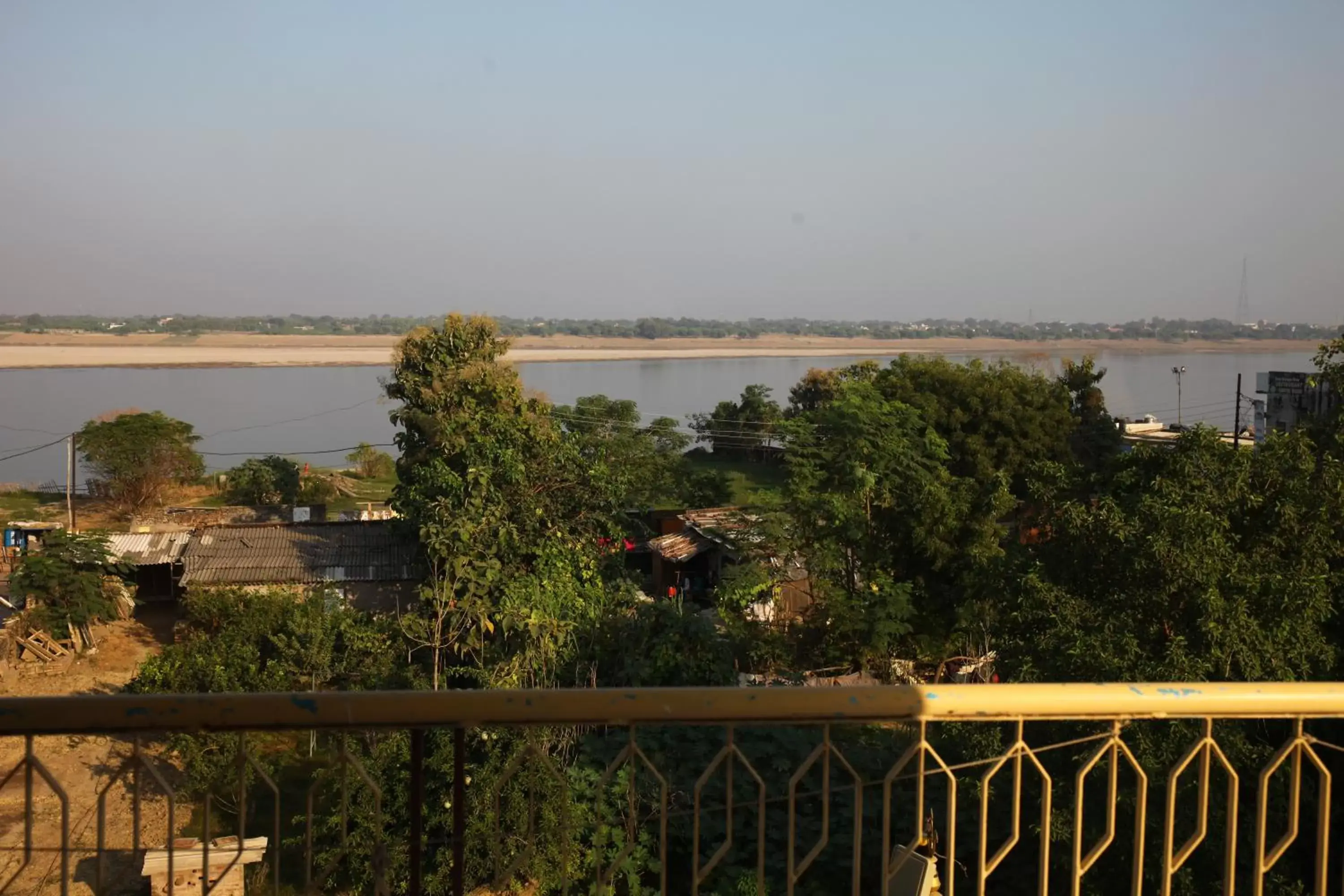 Balcony/Terrace in Hotel Temple On Ganges