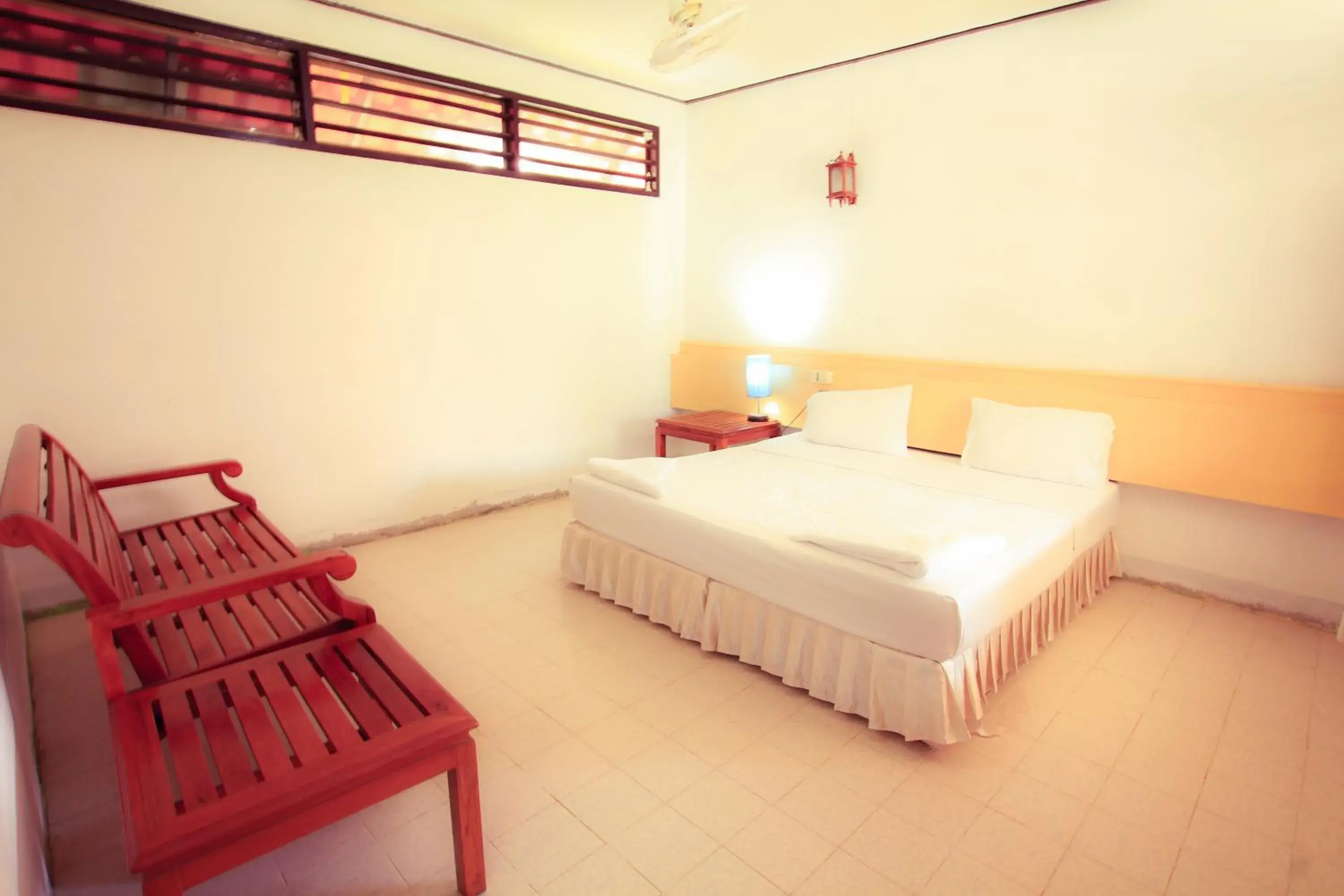 Bed in Marine Chaweng Beach Resort