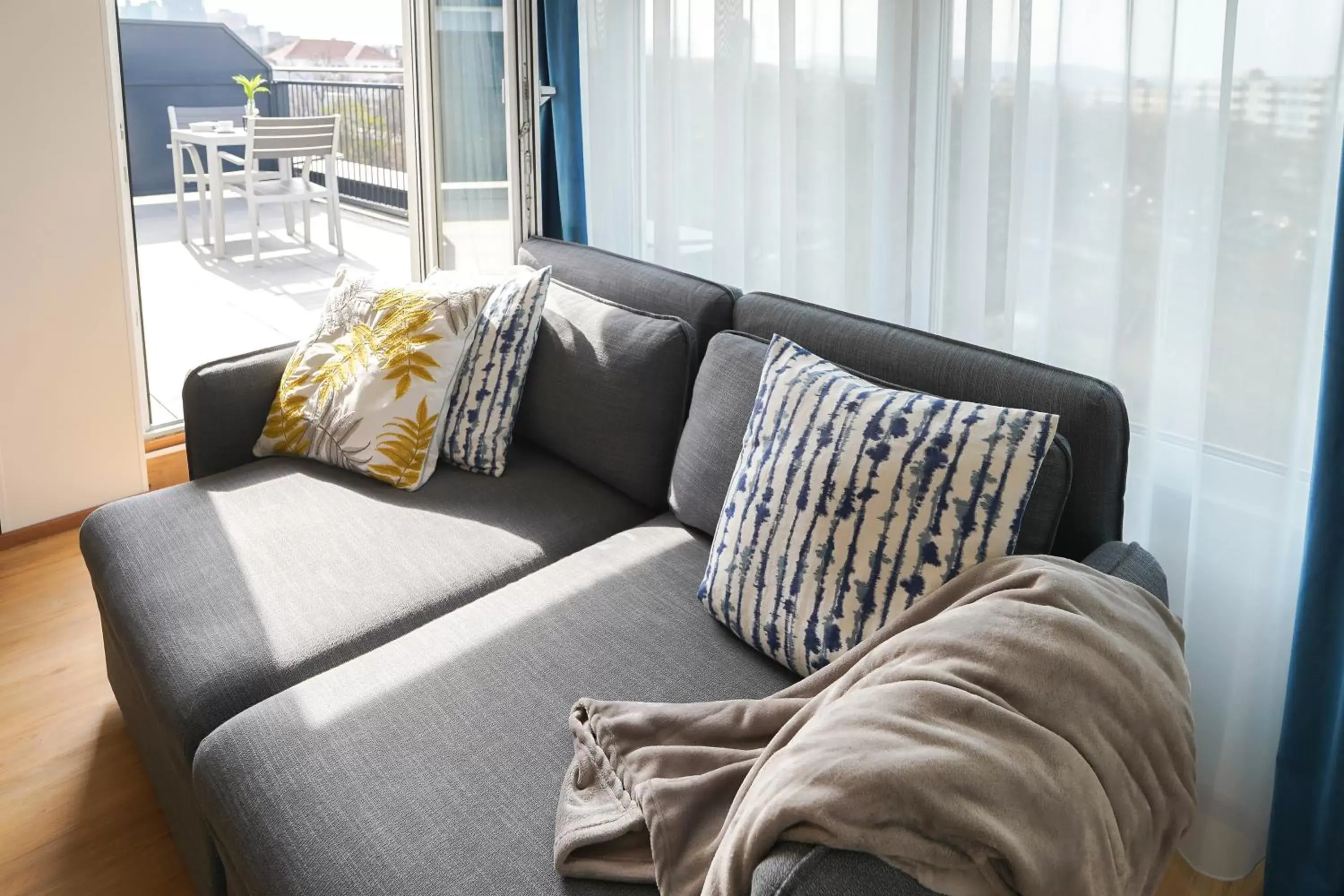 Living room in Citadines South Vienna Living room in Citadines South Vienna