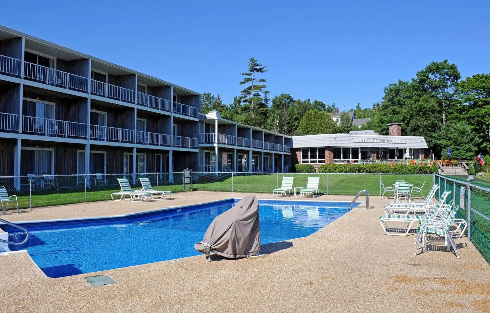 Swimming Pool in Kimball Terrace Inn Northeast Harbor