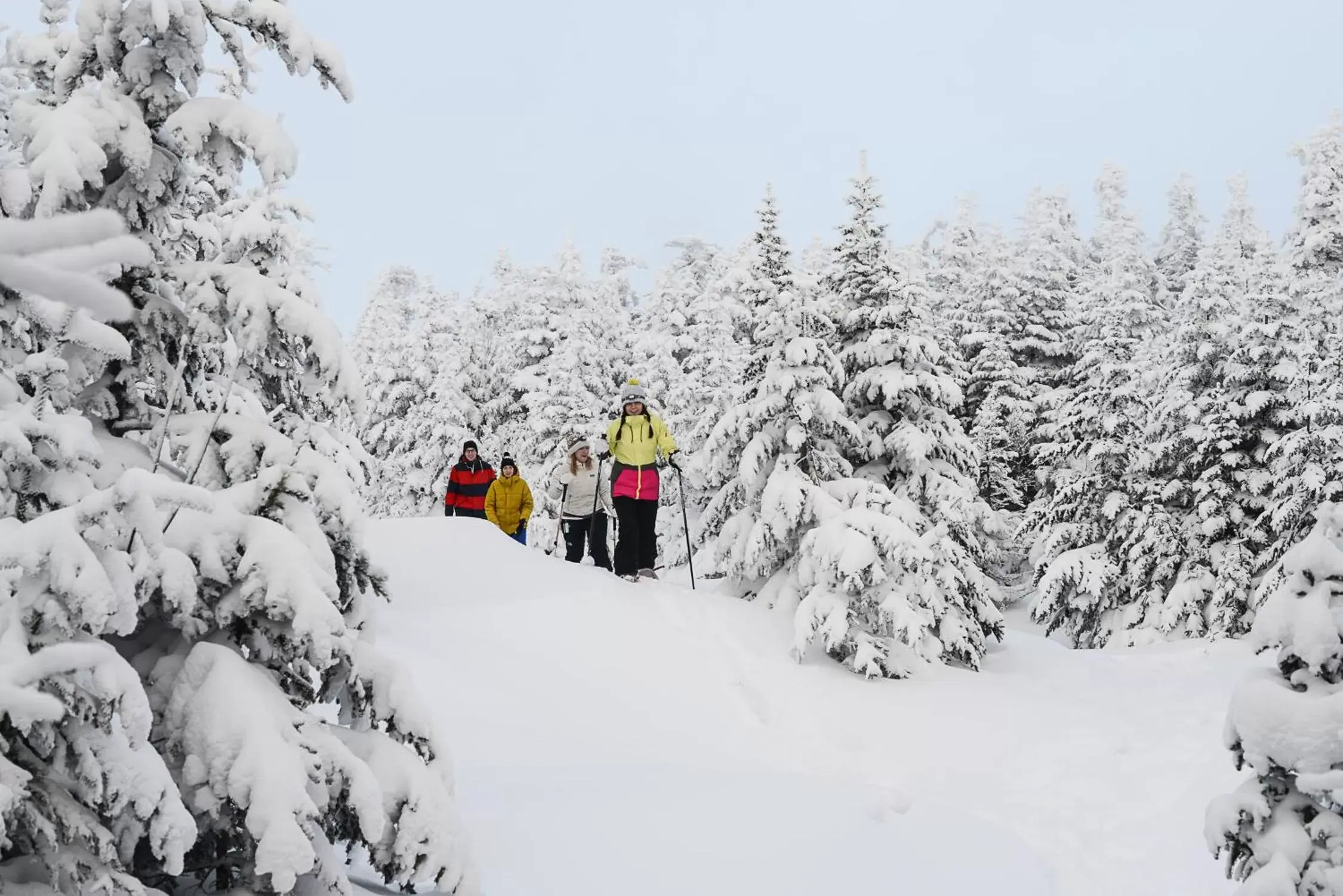 People, Winter in The Black Bear Lodge at Stratton Mountain Resort