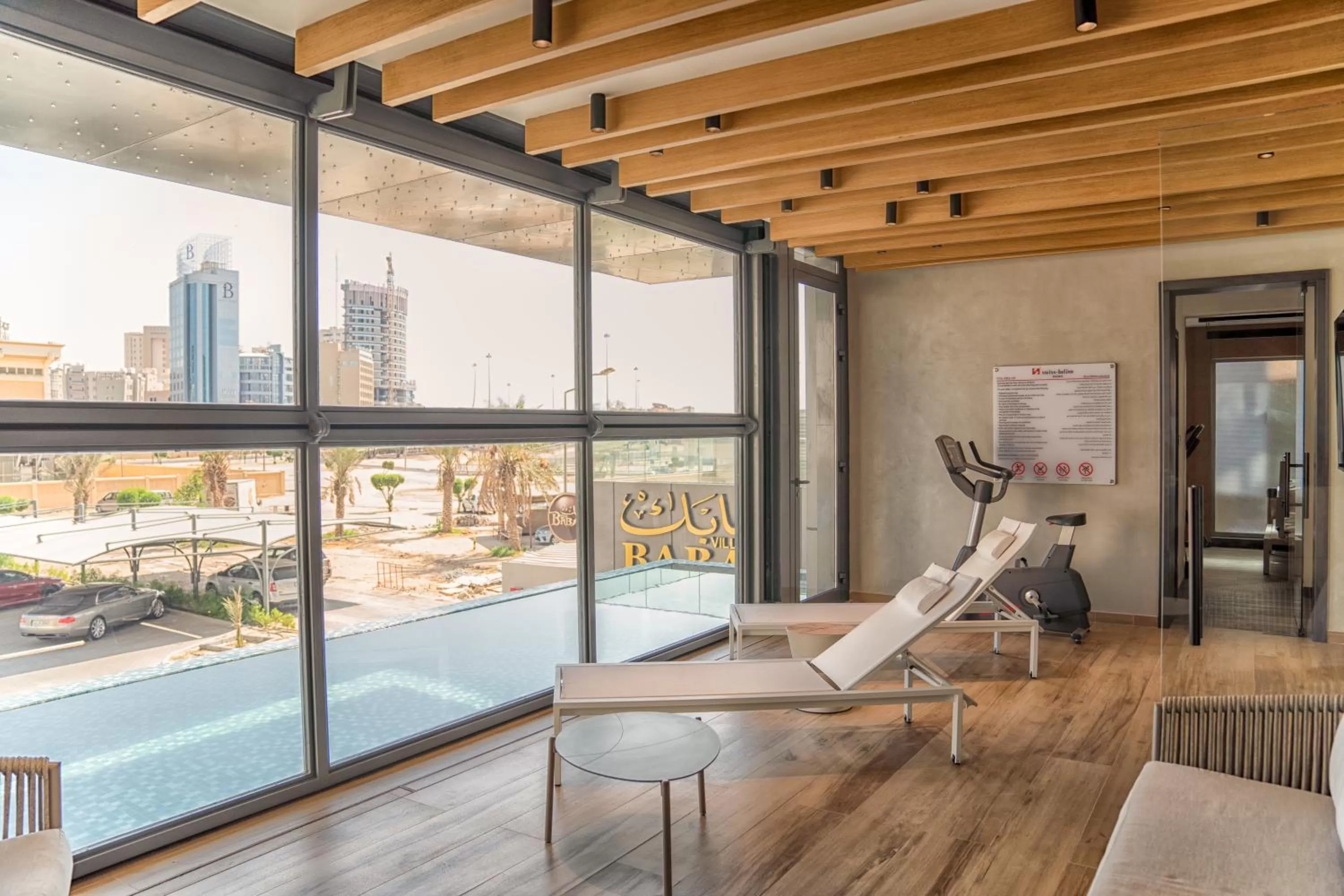 Swimming pool in Swiss-Belinn Sharq, Kuwait