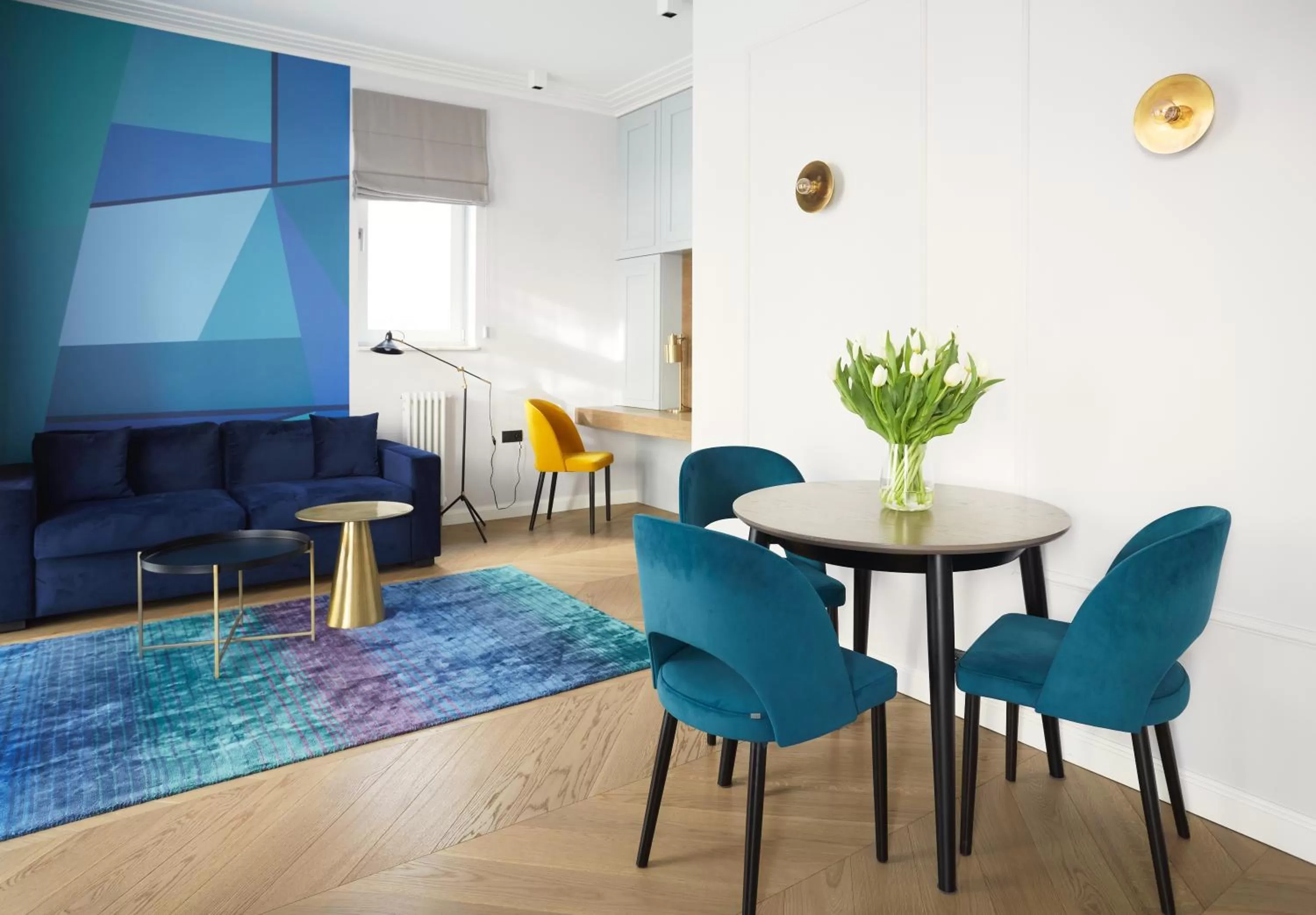 Living room in No.4 Residence