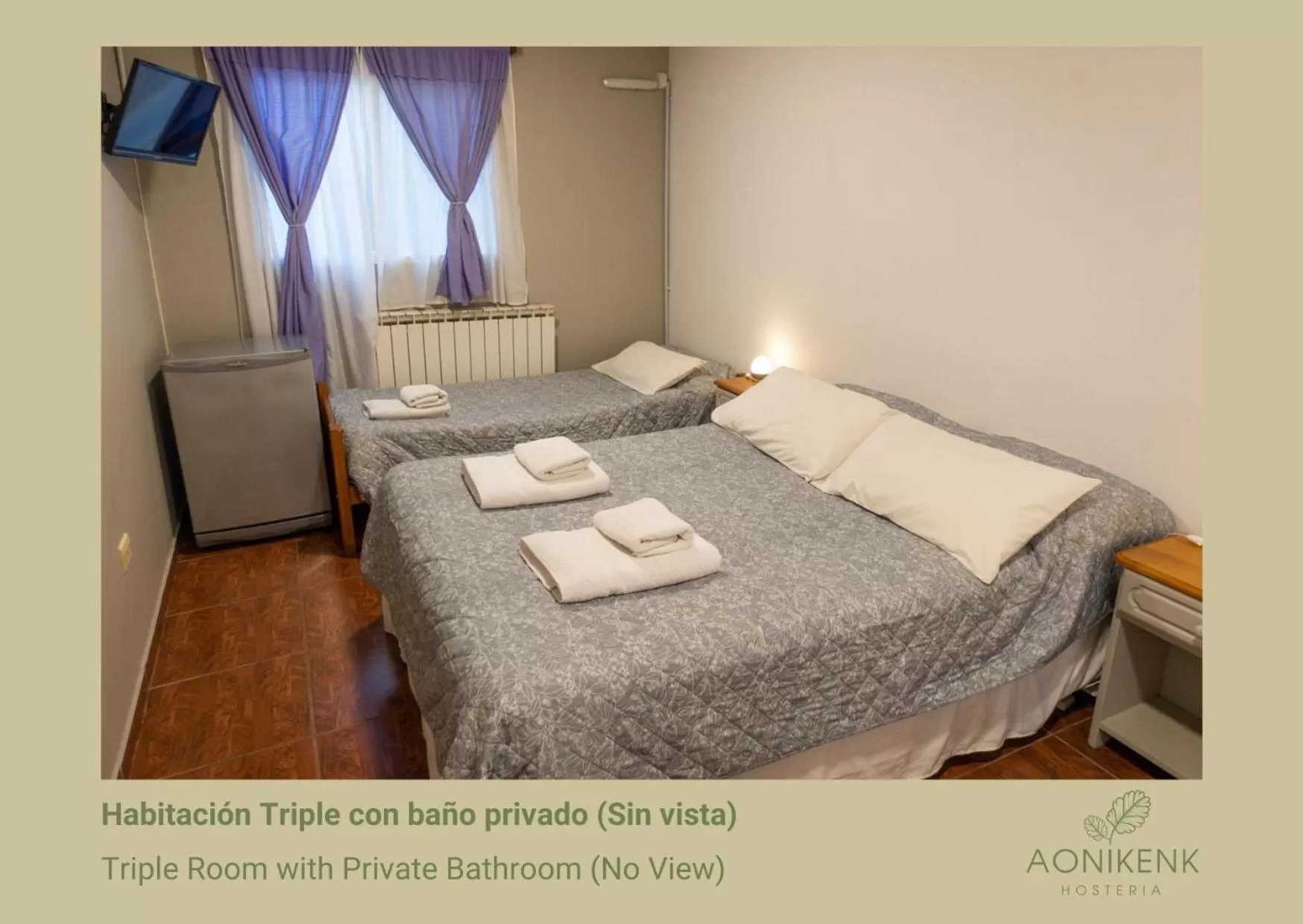 Photo of the whole room, Bed in Hostería Aonikenk