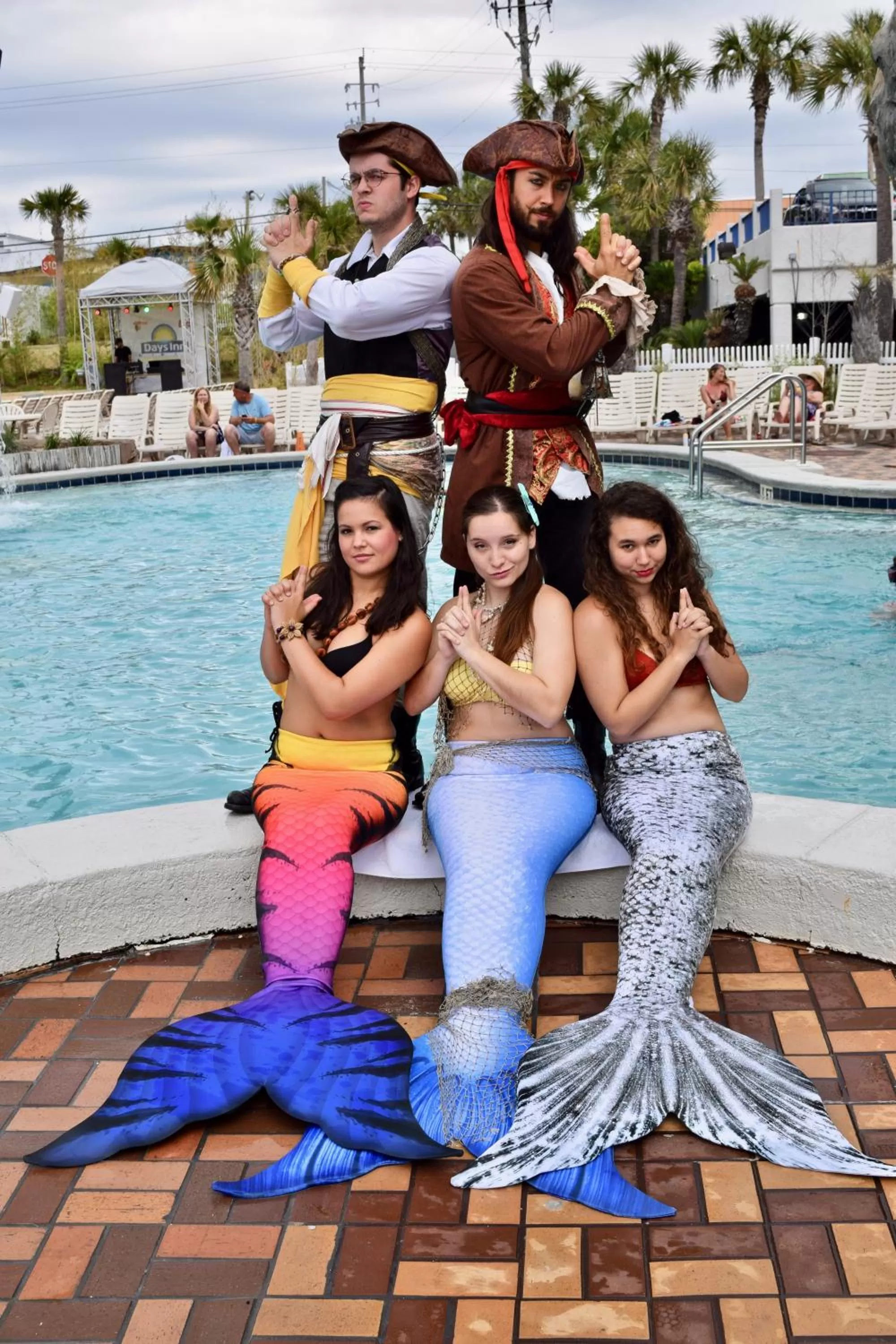 Swimming pool in Days Inn by Wyndham Panama City Beach Beachfront Resort