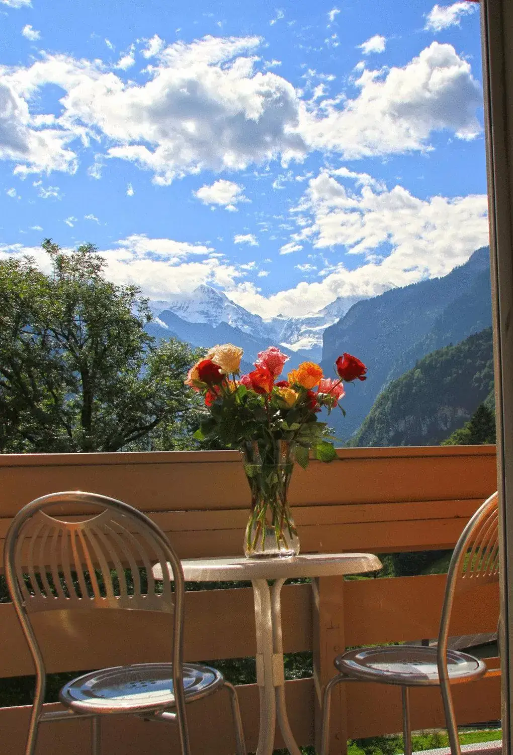 View (from property/room), Mountain View in Hotel Berghof Amaranth