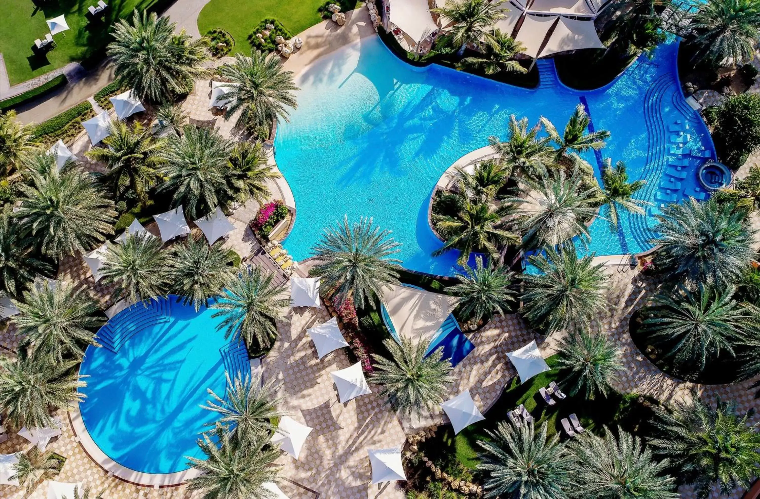 Swimming pool, Pool View in Shangri-La Barr Al Jissah, Muscat