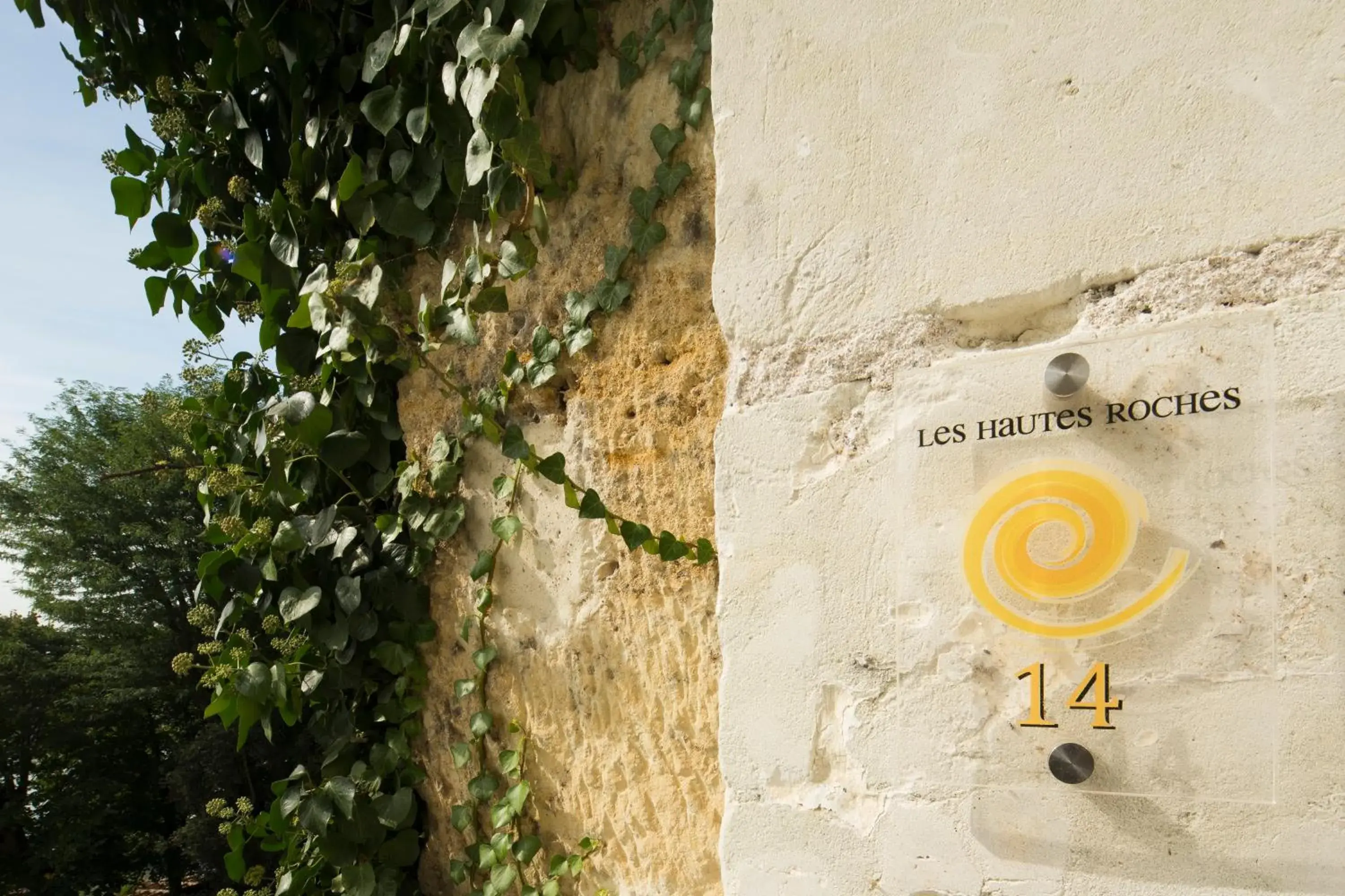 Garden in Hotel Les Hautes Roches