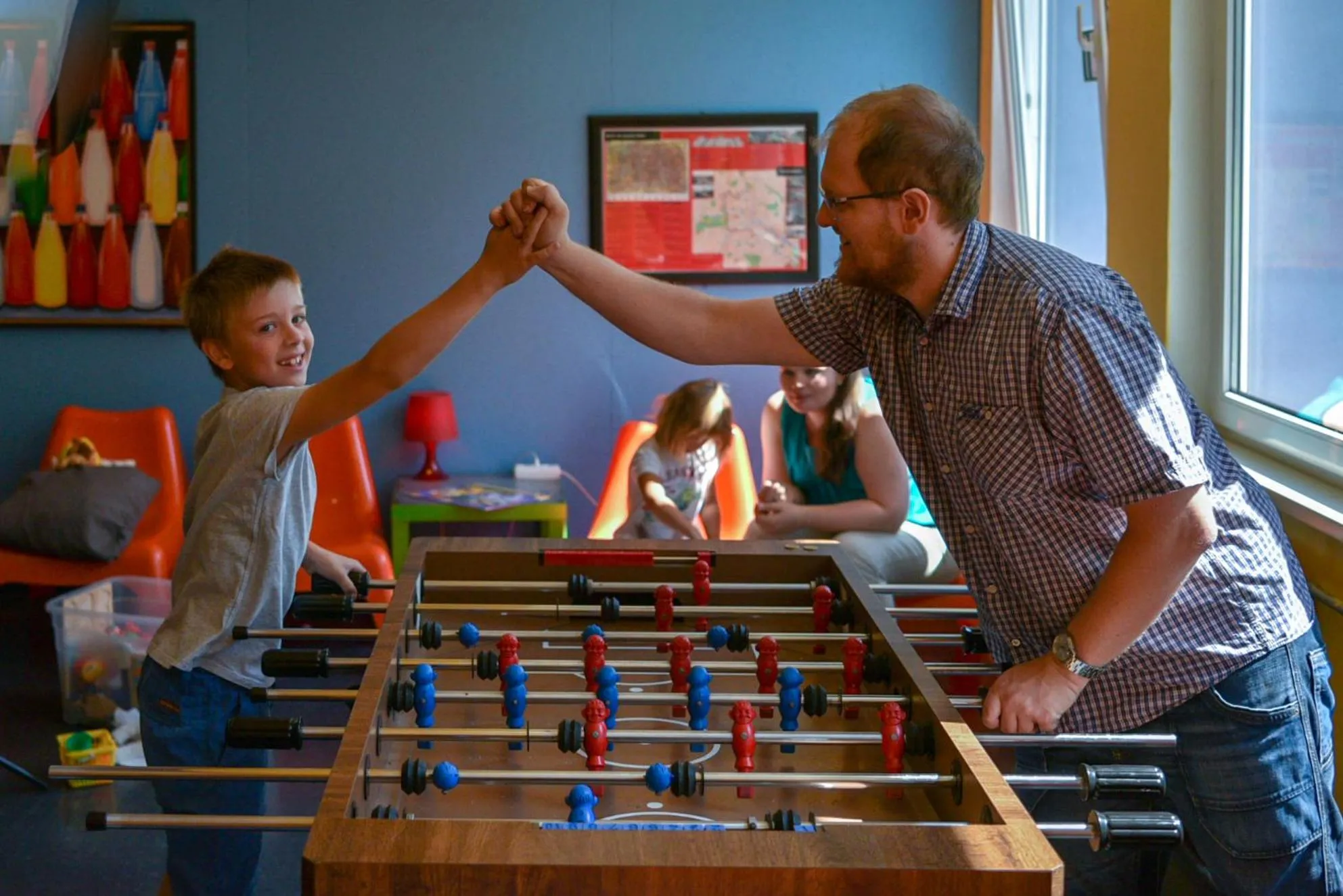 Game Room in Familienhotel Citylight