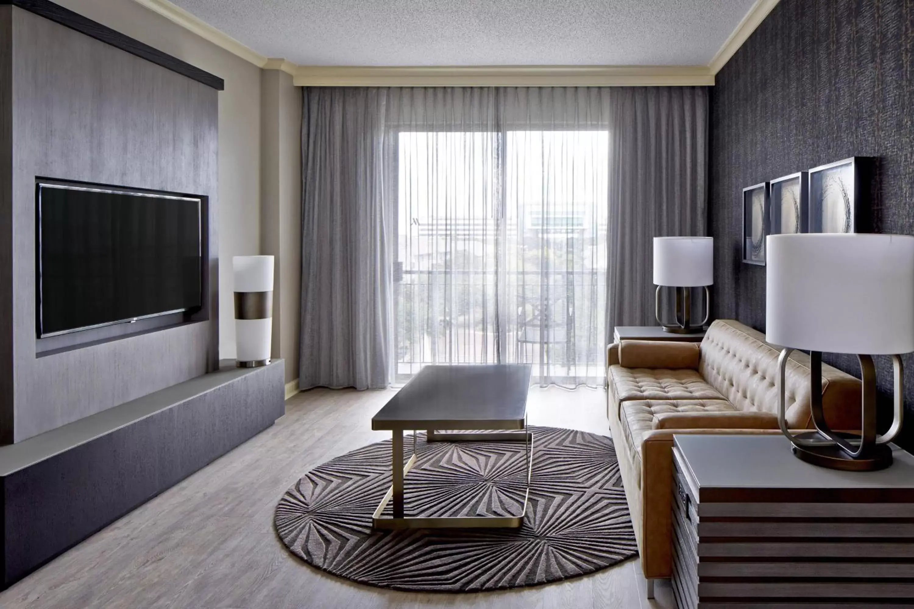 Living room, Seating Area in Dallas/Plano Marriott at Legacy Town Center