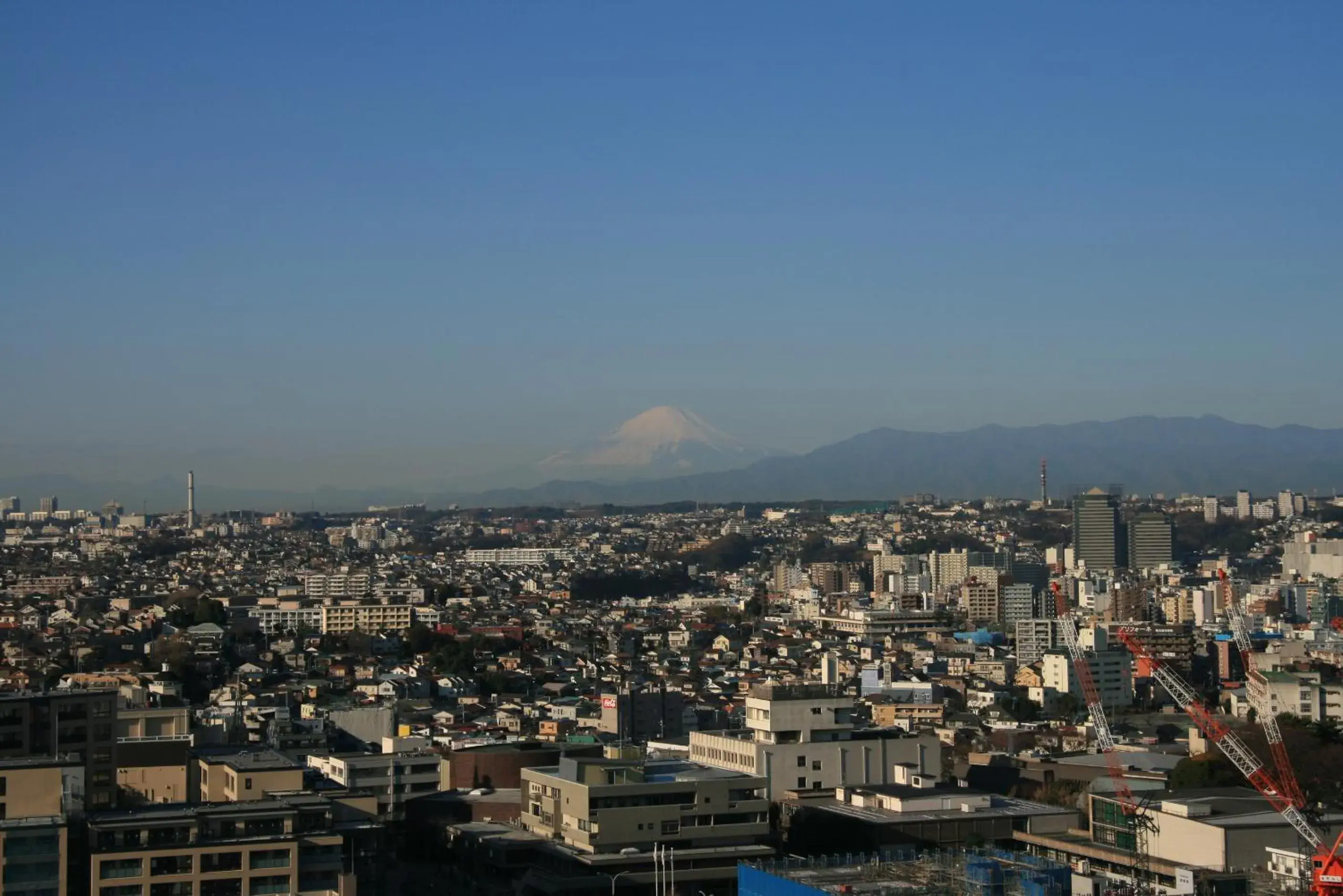 City view in New Otani Inn Yokohama Premium