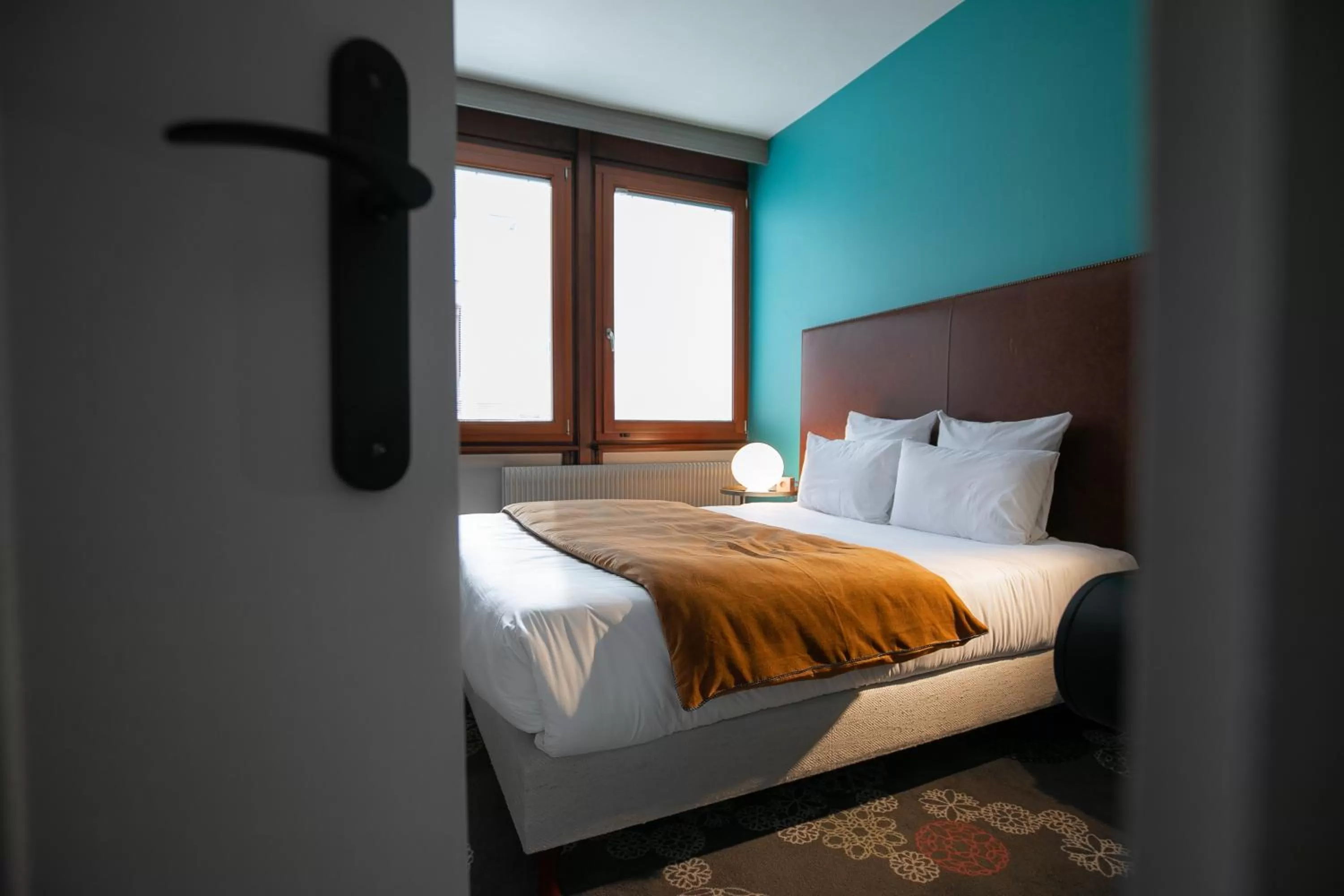 Bedroom, Bed in Hôtel Restaurant Vaillant proche Europapark Rulantica