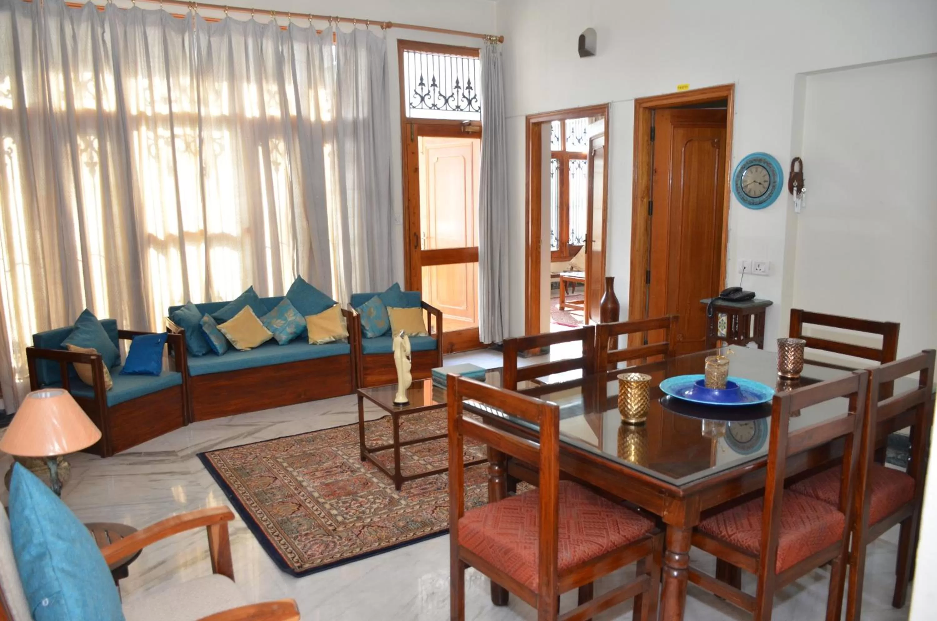 Dining area in Sandy's Homestay