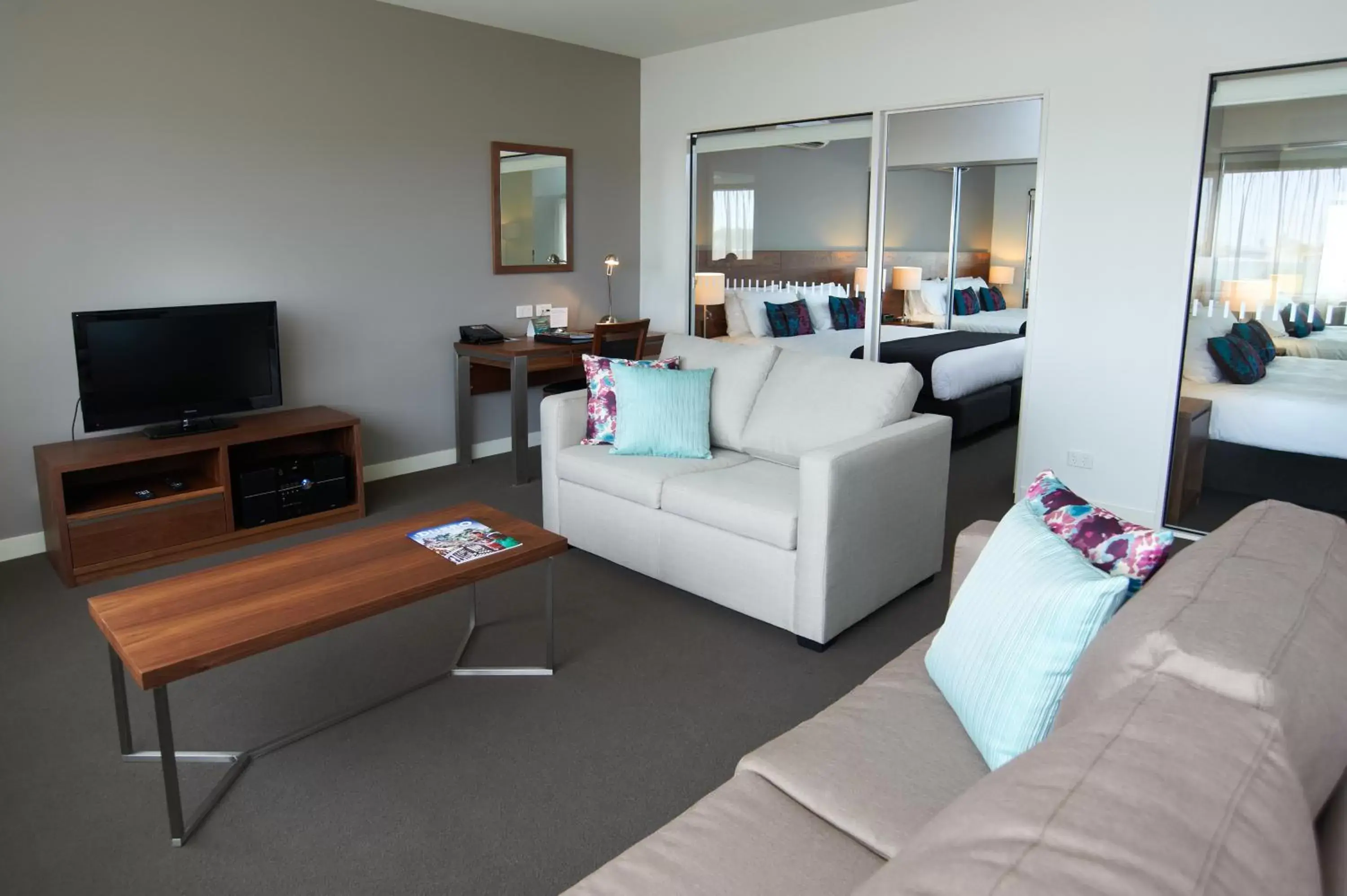 Living room, Seating Area in Quest Dubbo