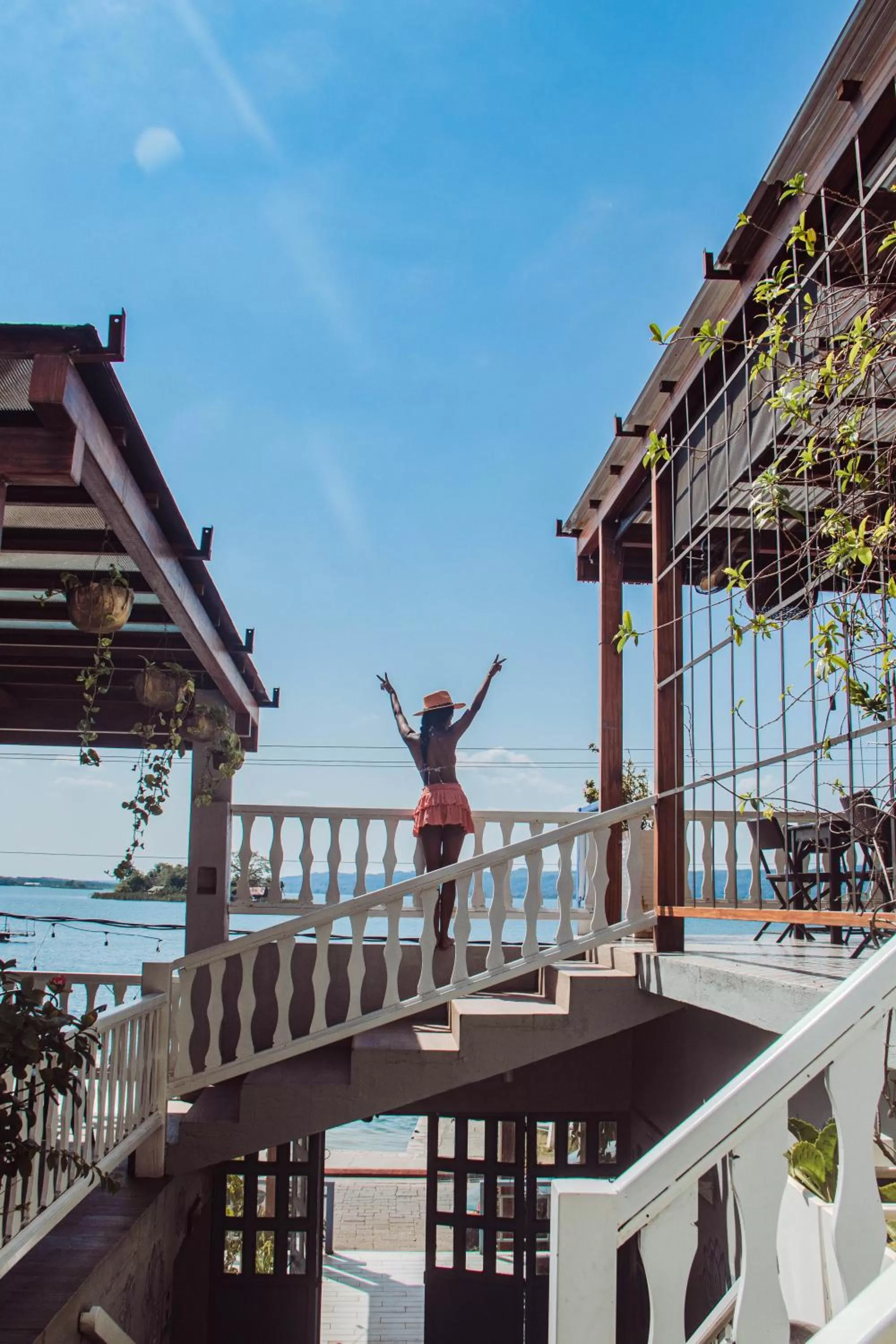 Lake view in Hotel Casona de La Isla