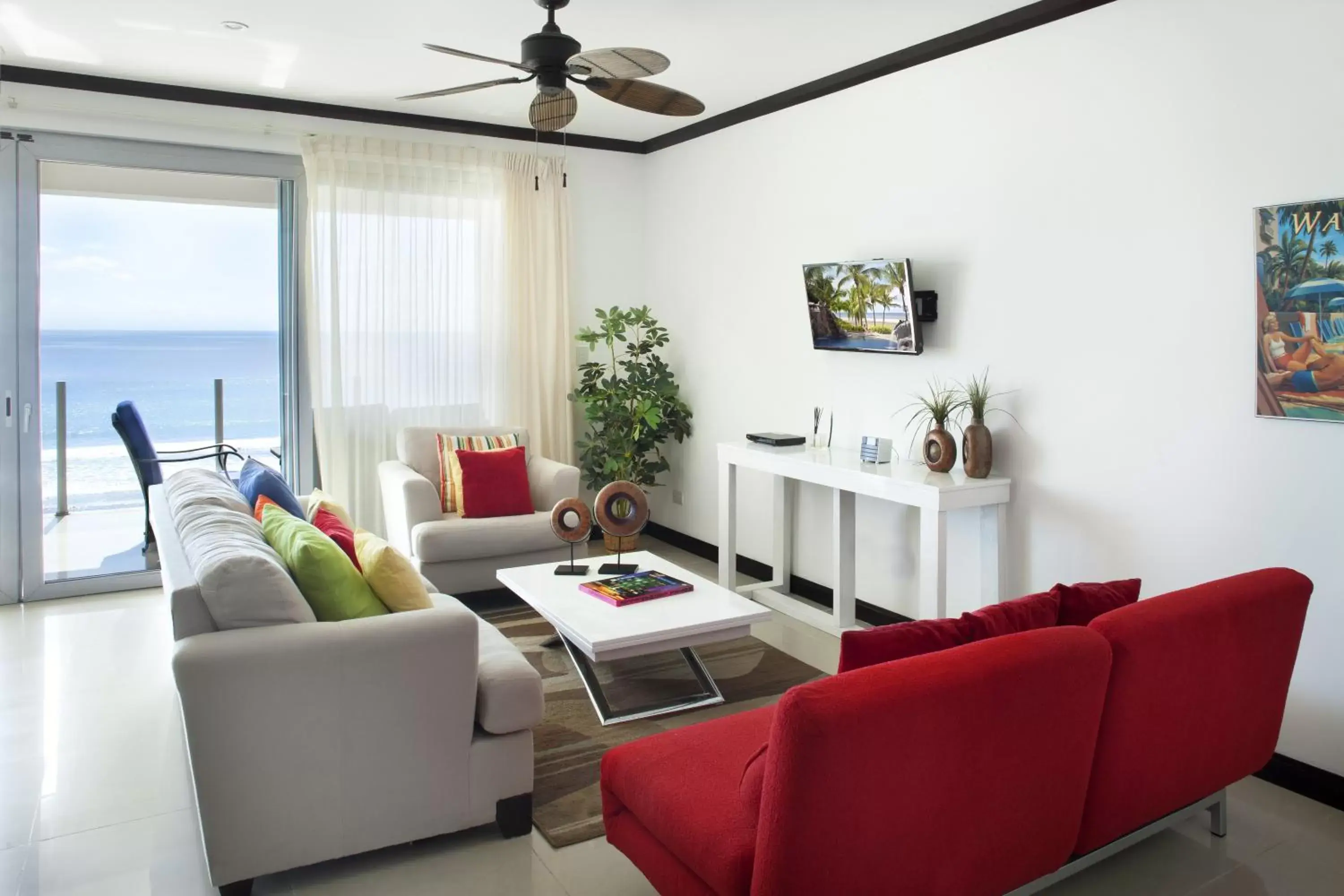 TV and multimedia, Seating Area in Best in Jaco Condos at Diamante del Sol