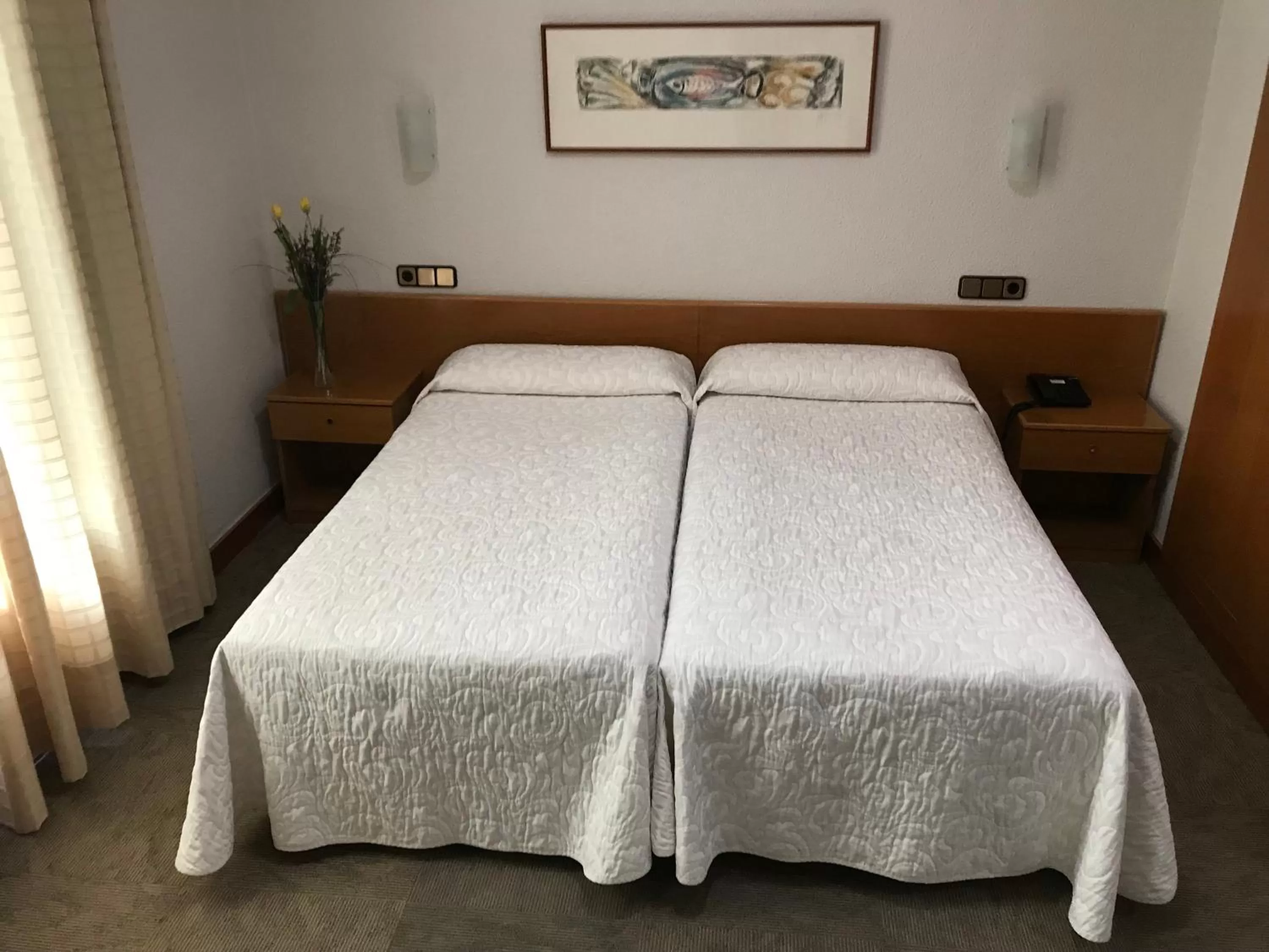 Bedroom, Bed in Hotel Pelayo