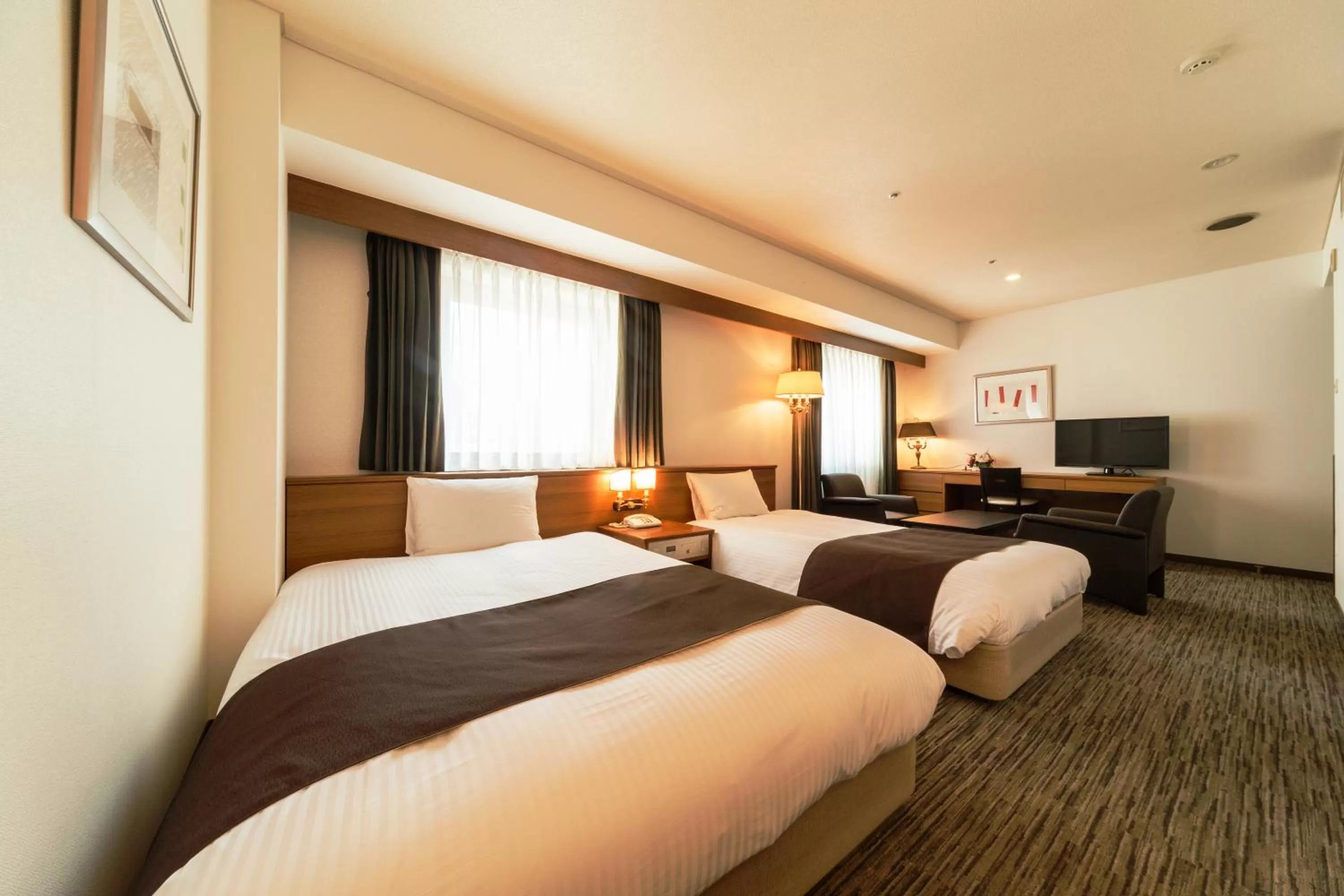 Day, Bed in Nest Hotel Sapporo Odori