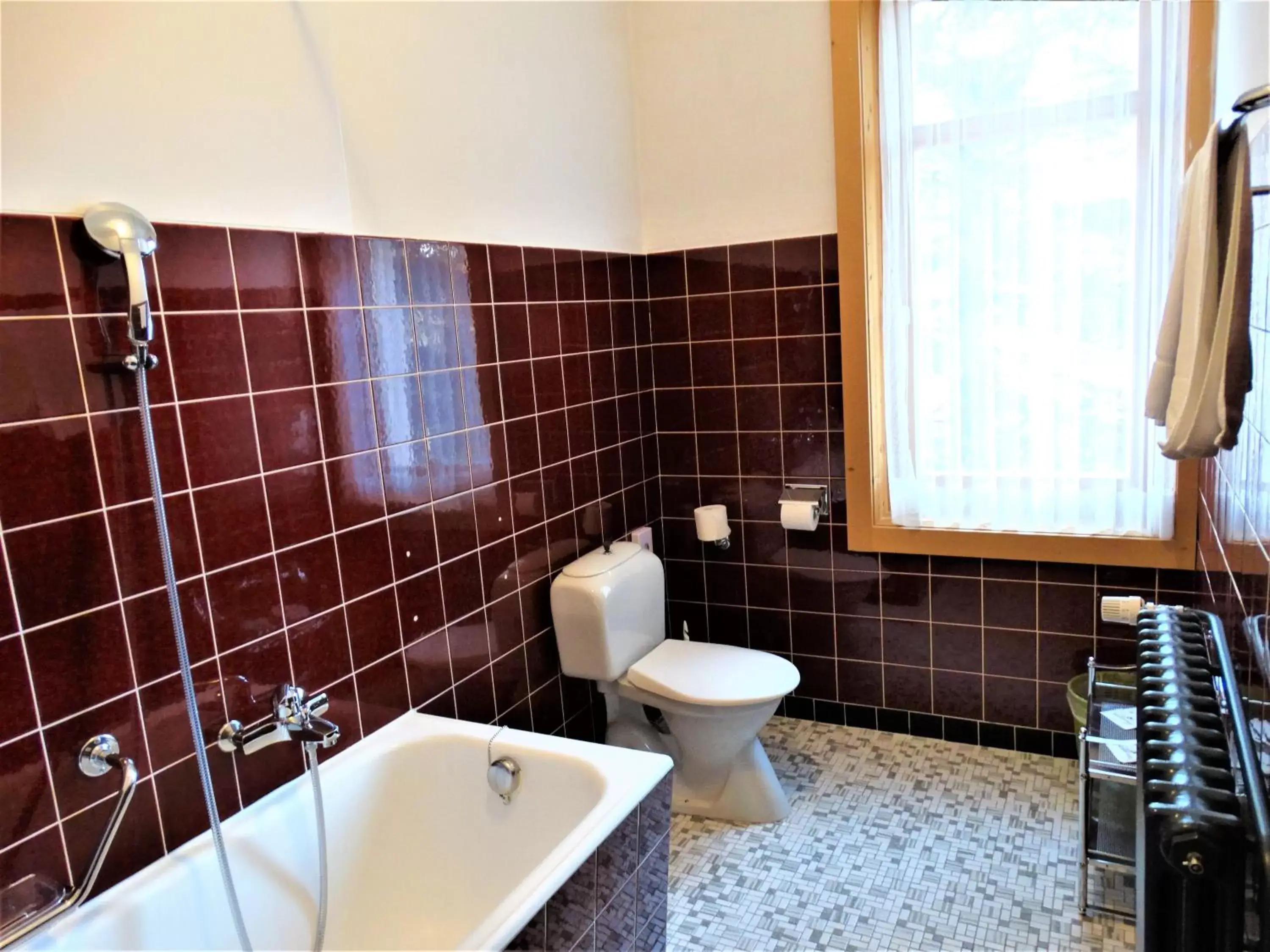 Bathroom in Hotel Bündnerhof