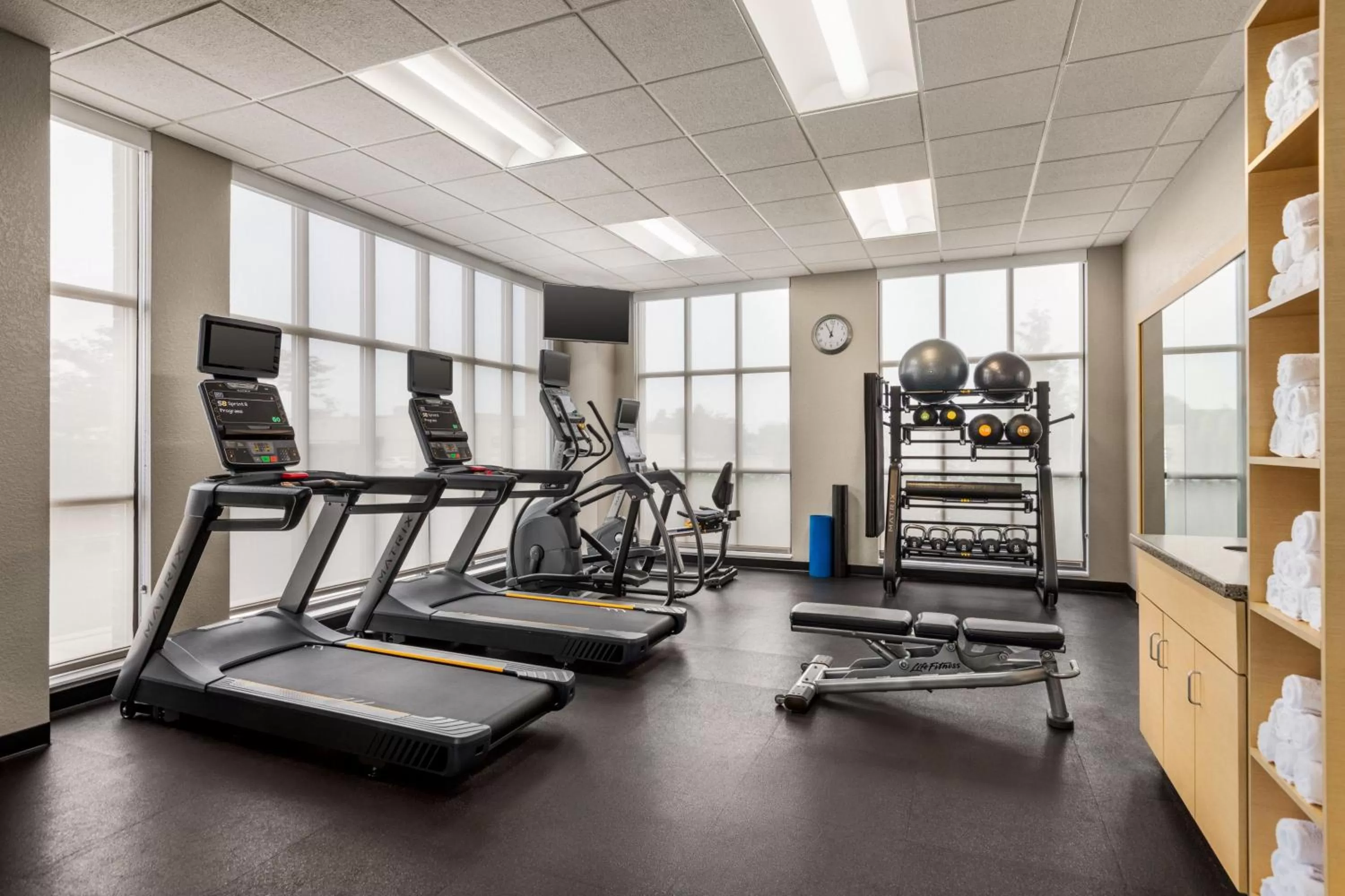 Fitness centre/facilities in TownePlace Suites by Marriott Harrisburg West/Mechanicsburg