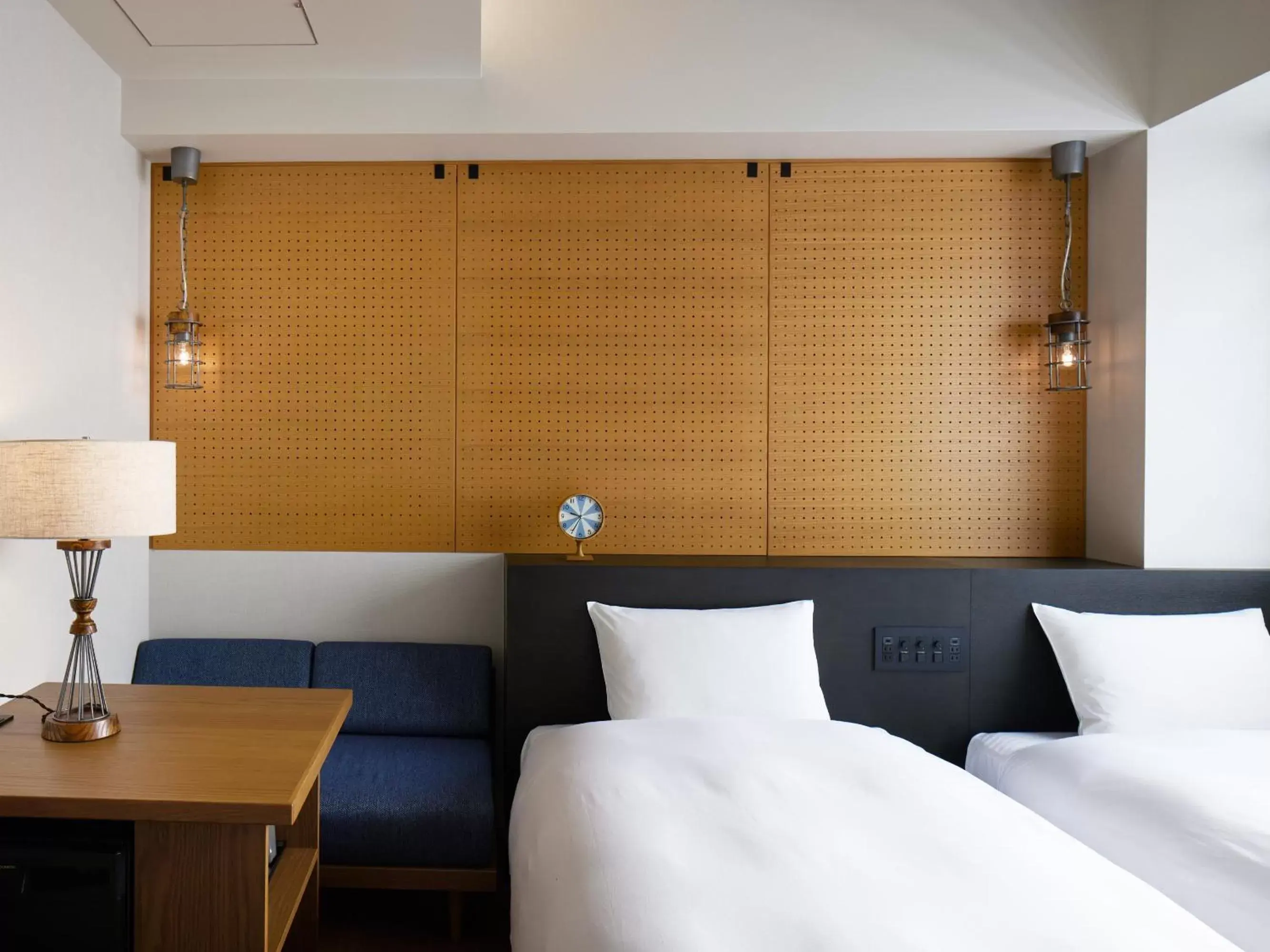 Photo of the whole room, Bed in LAMP LIGHT BOOKS HOTEL fukuoka