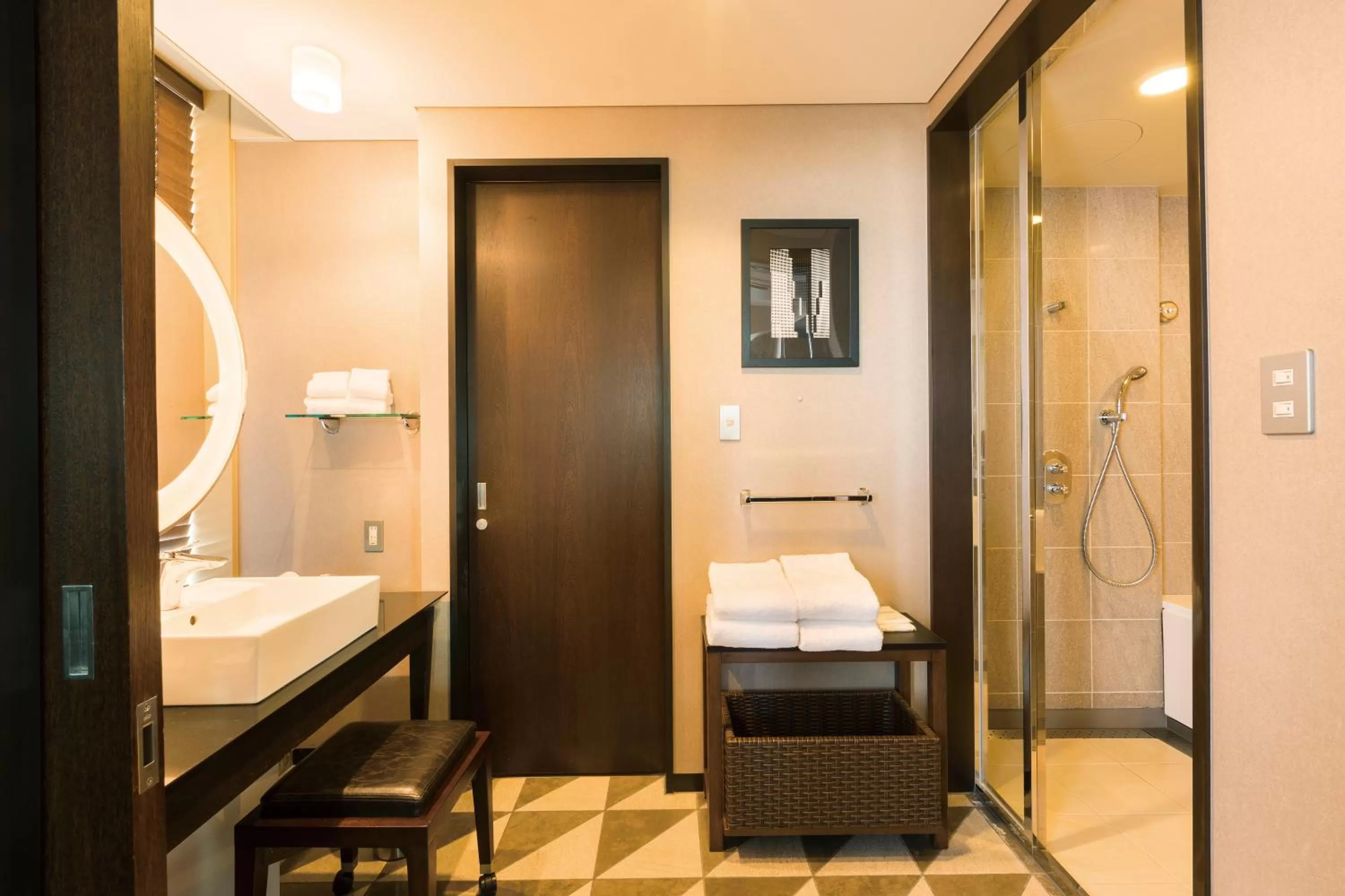 Bathroom, Bed in The Royal Park Hotel Iconic Tokyo Shiodome