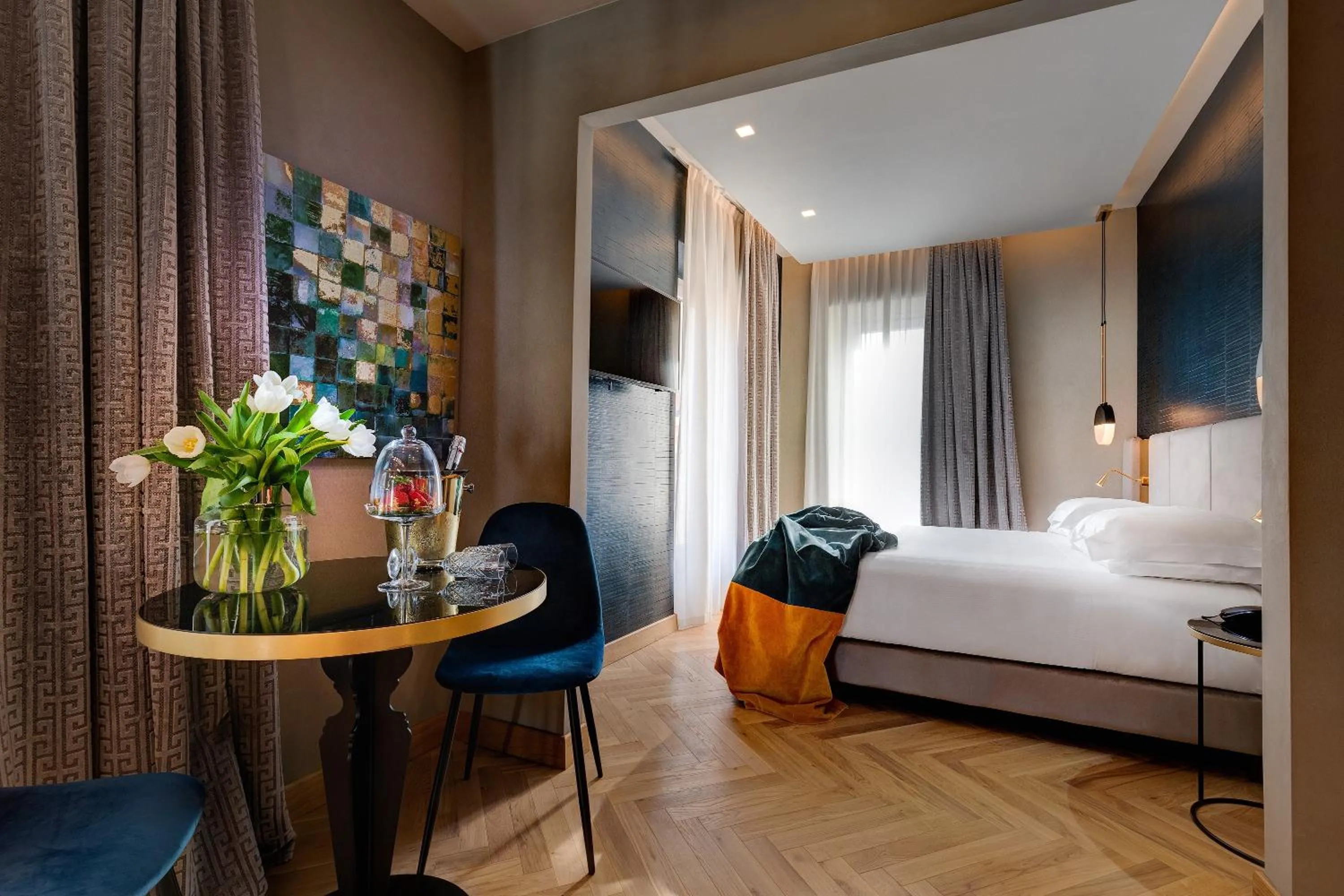 Photo of the whole room, Bed in Dharma Boutique Hotel & SPA