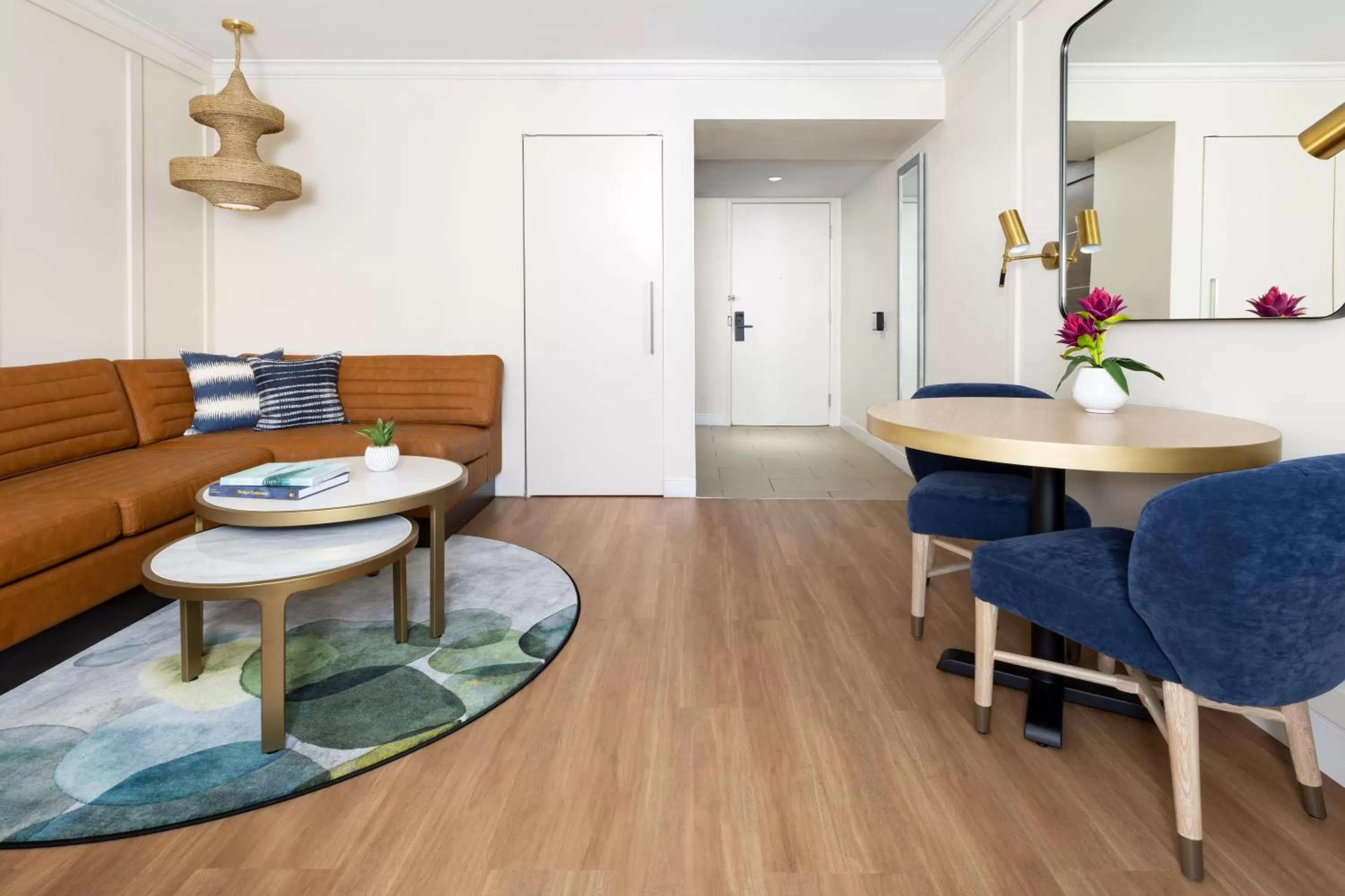 Seating area in The Anza-a Calabasas Hotel