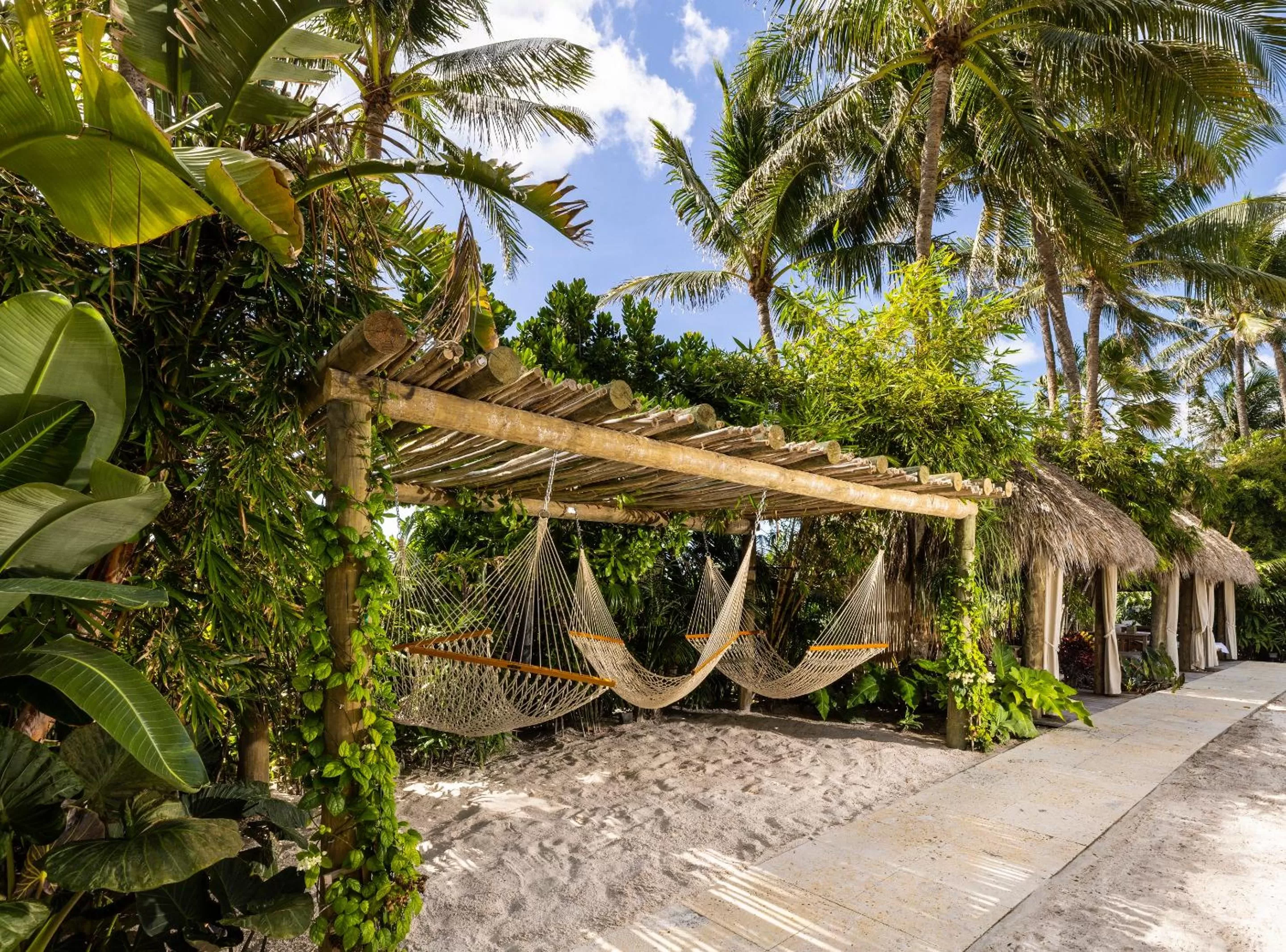 Beach in The Palms Hotel & Spa