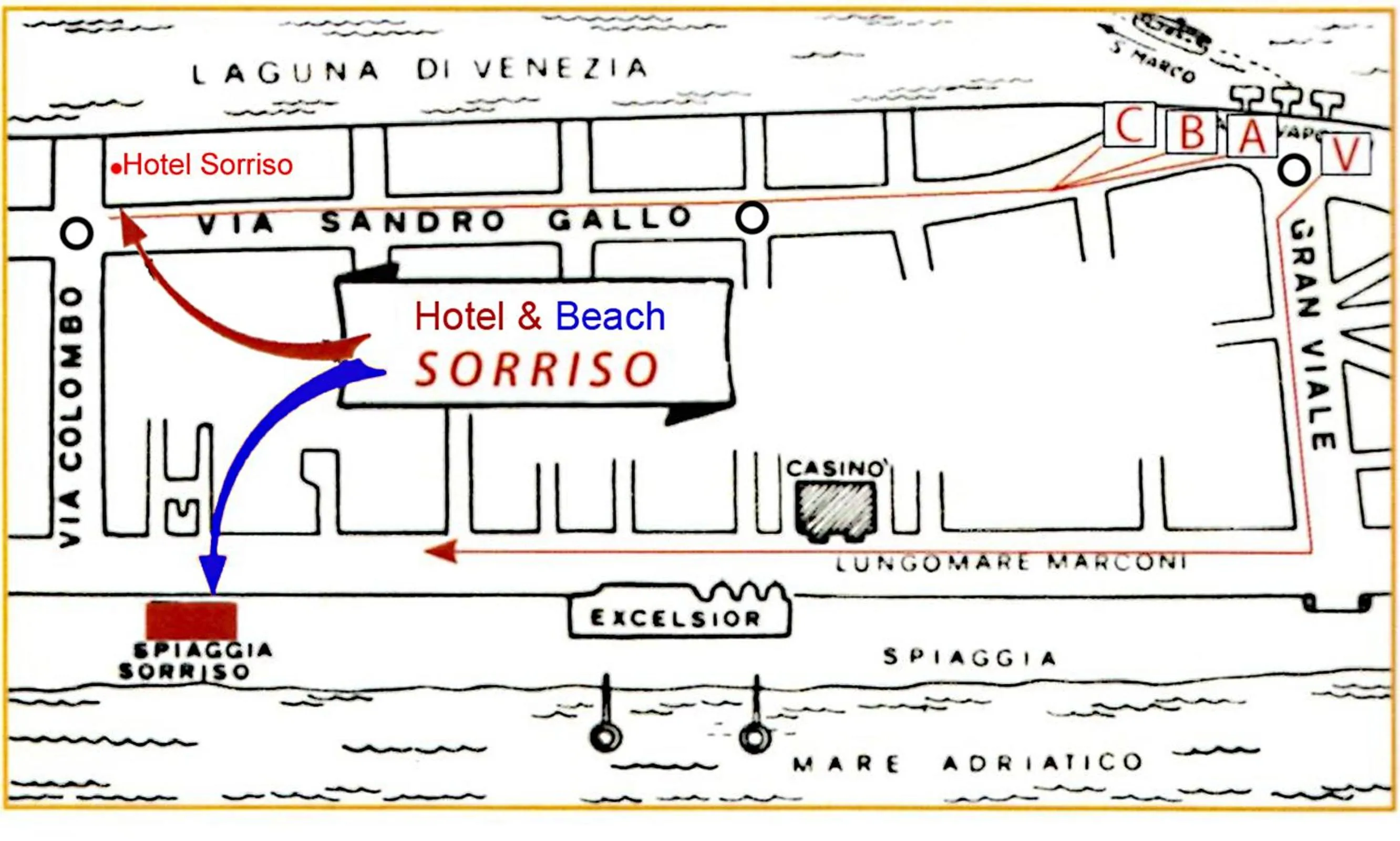 Beach in Hotel Sorriso