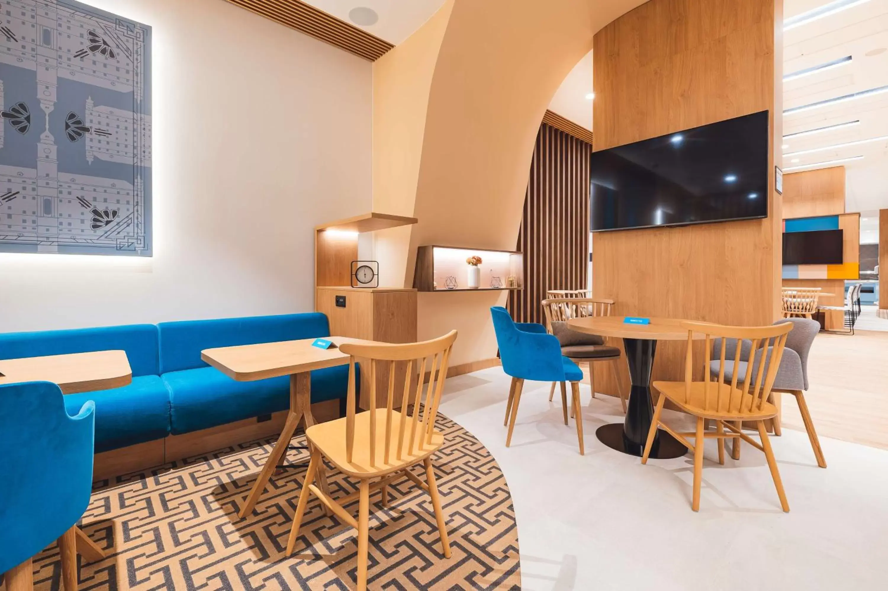 Dining area, Seating Area in Hampton By Hilton Warsaw Reduta