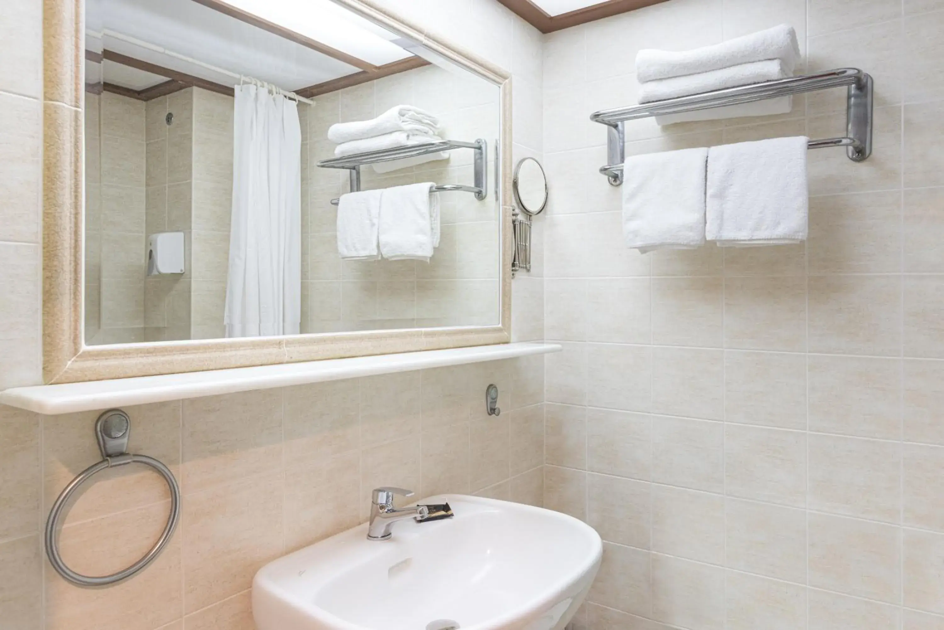 Bathroom in Aeolis Hotel