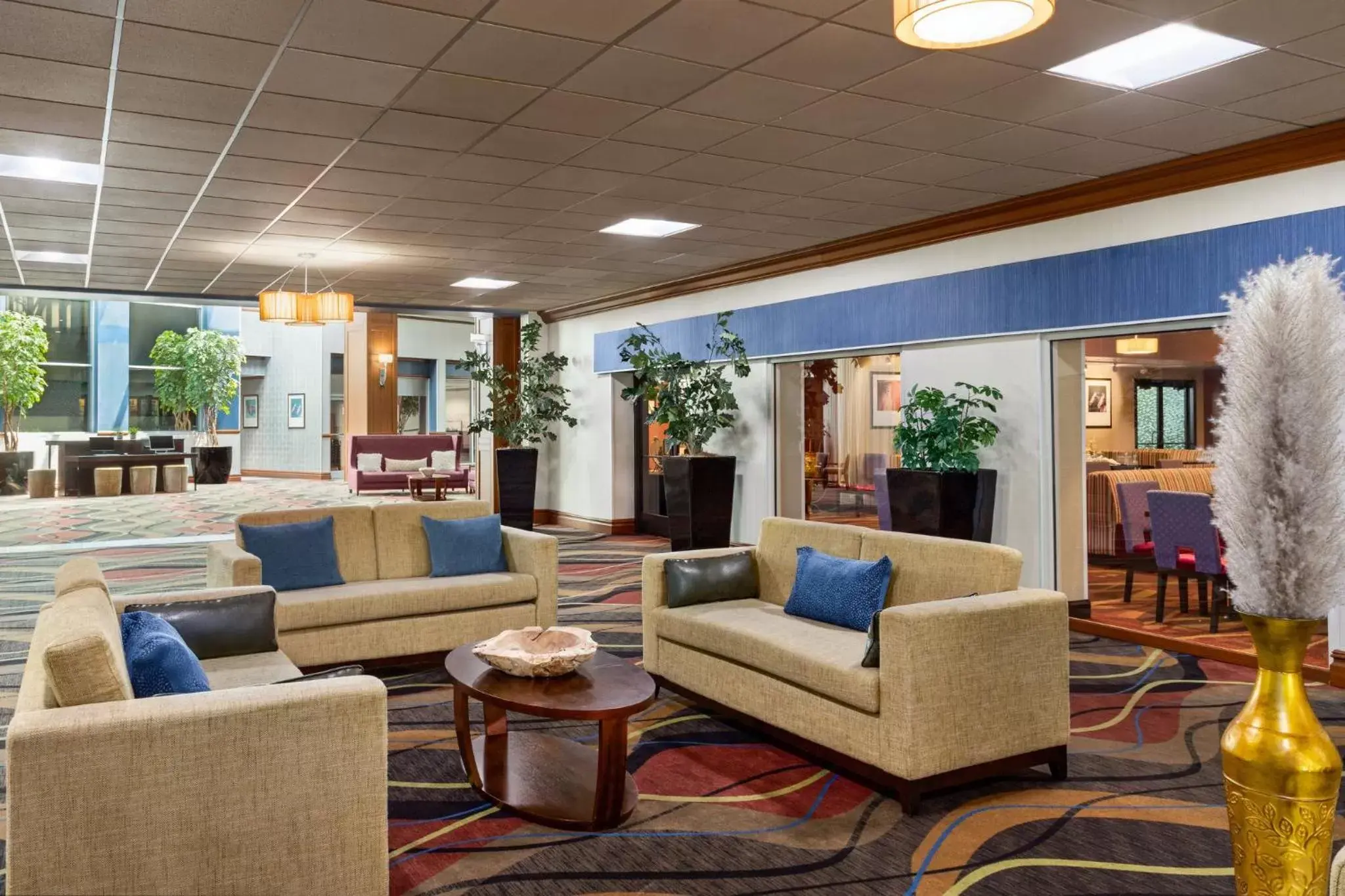 Property building, Lobby/Reception in Holiday Inn Louisville East - Hurstbourne, an IHG Hotel