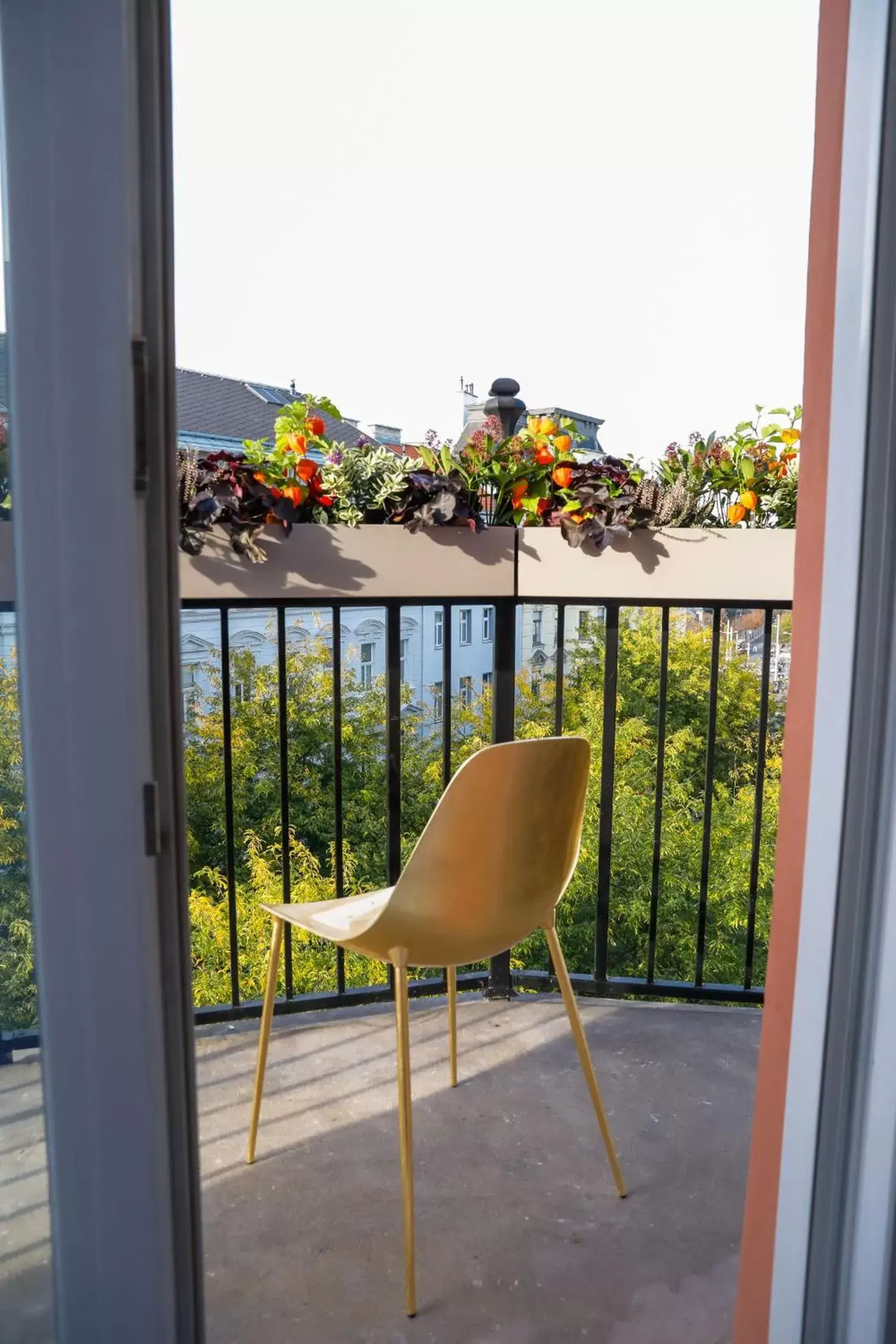 Balcony/Terrace in Boutiquehotel Das Tyrol