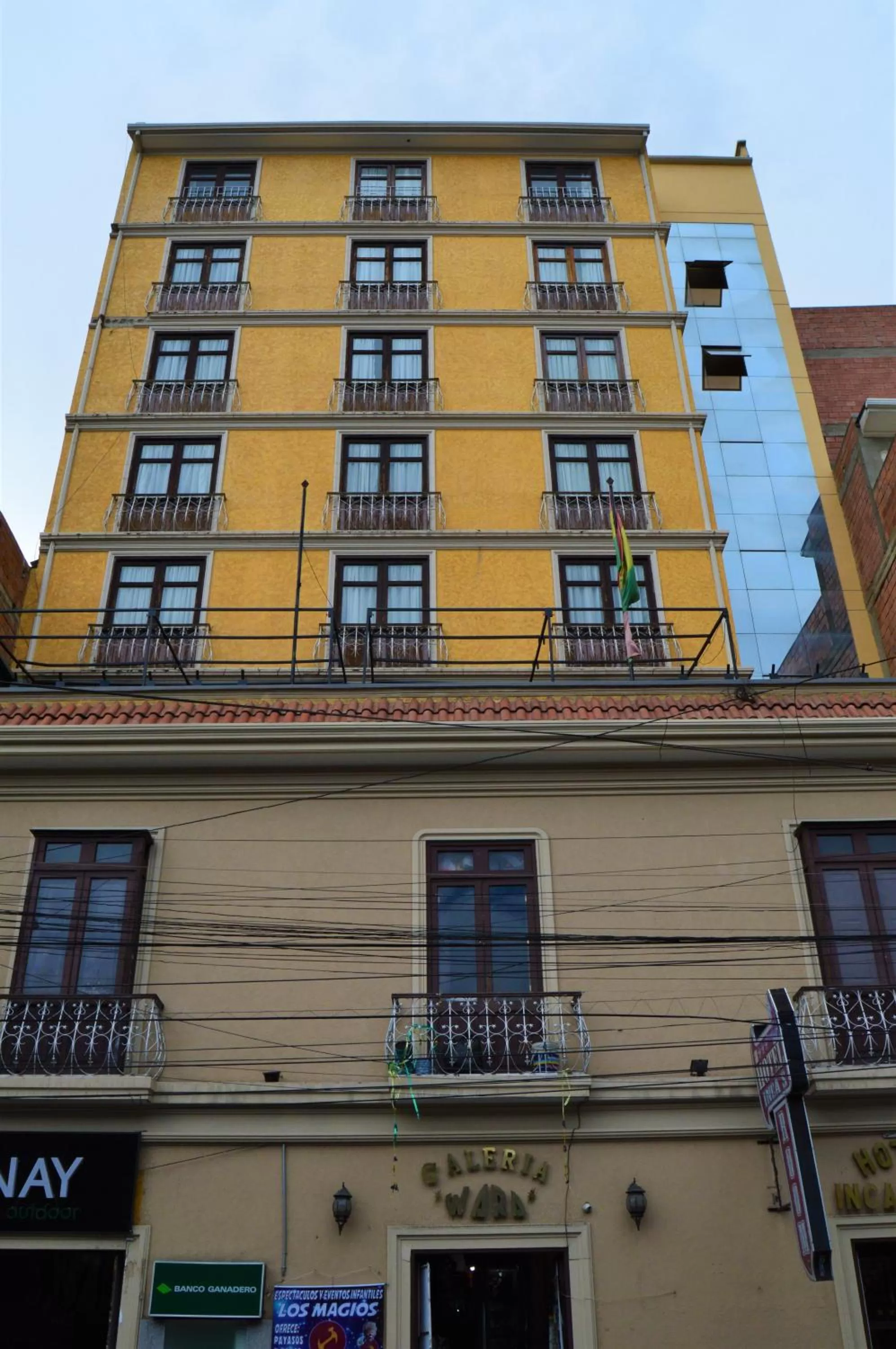 Facade/entrance in Inca's Room