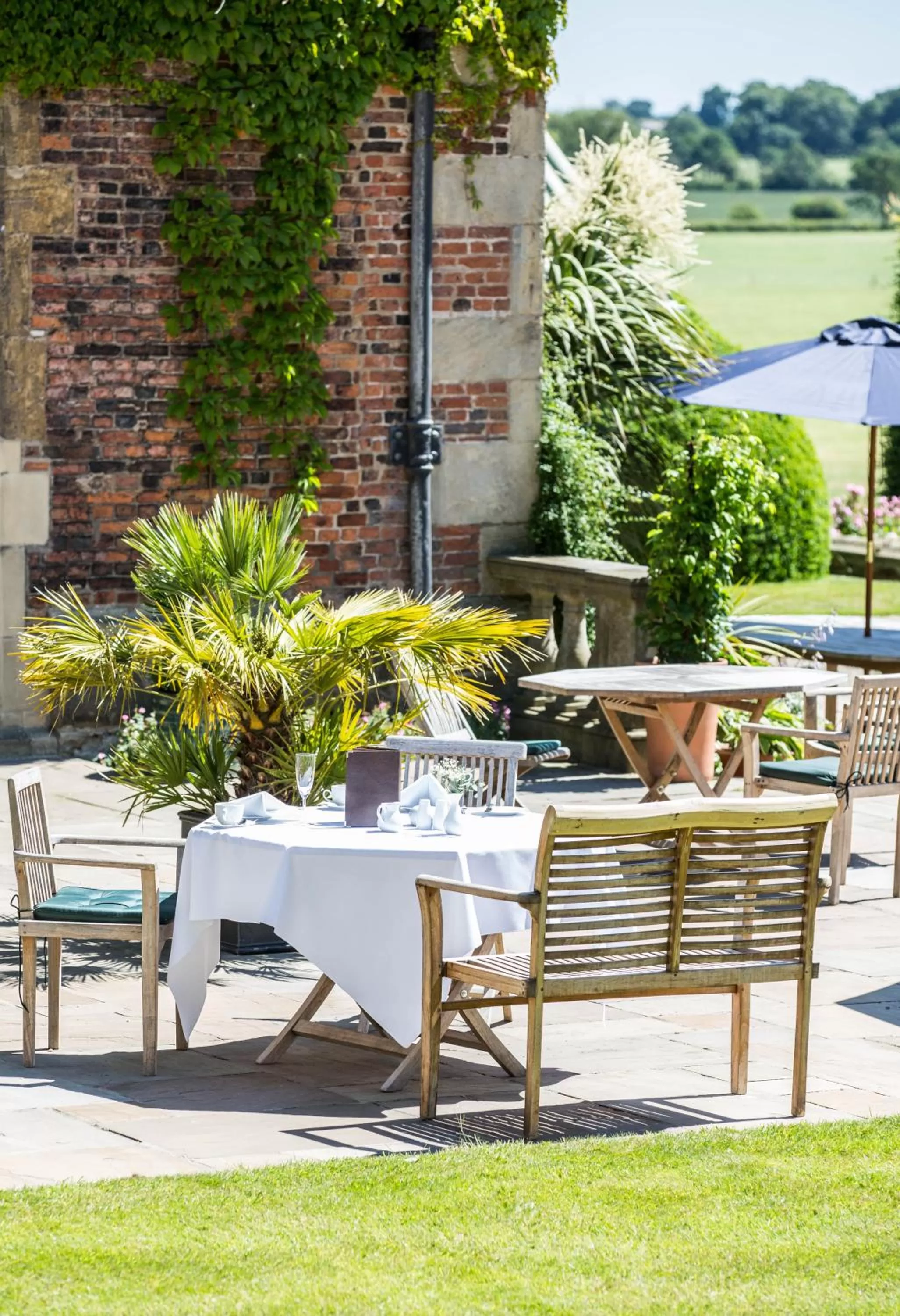 Patio in Goldsborough Hall