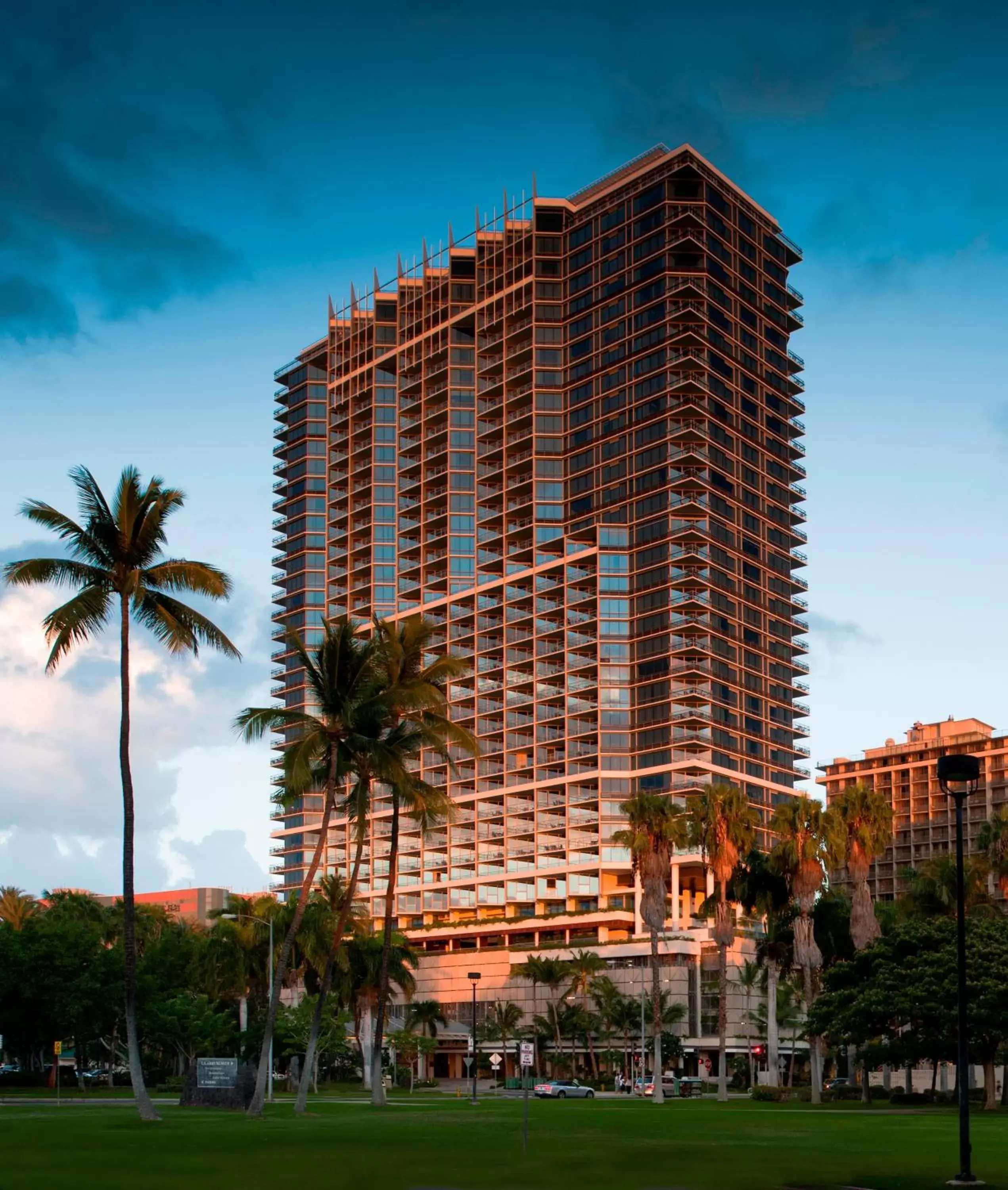 Facade/entrance, Property Building in Trump International Hotel Waikiki