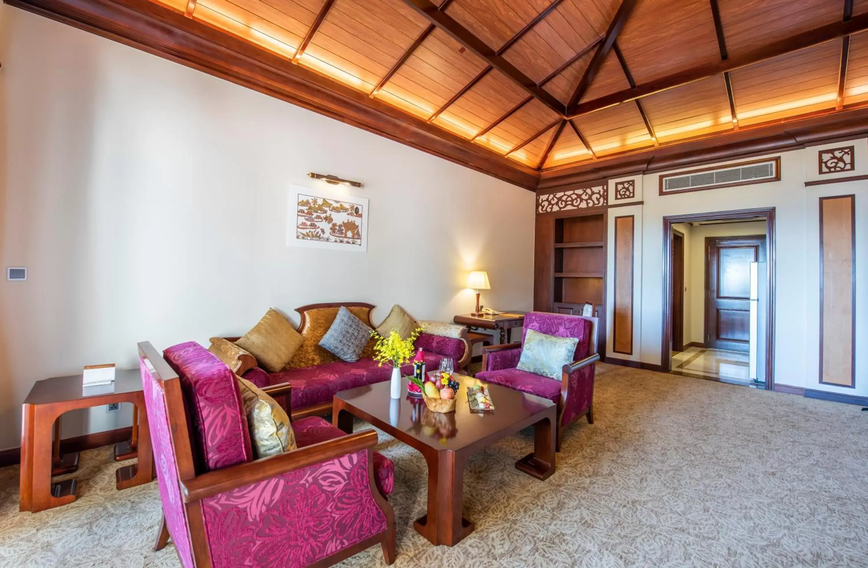 Living room, Seating Area in Vinpearl Luxury Nha Trang