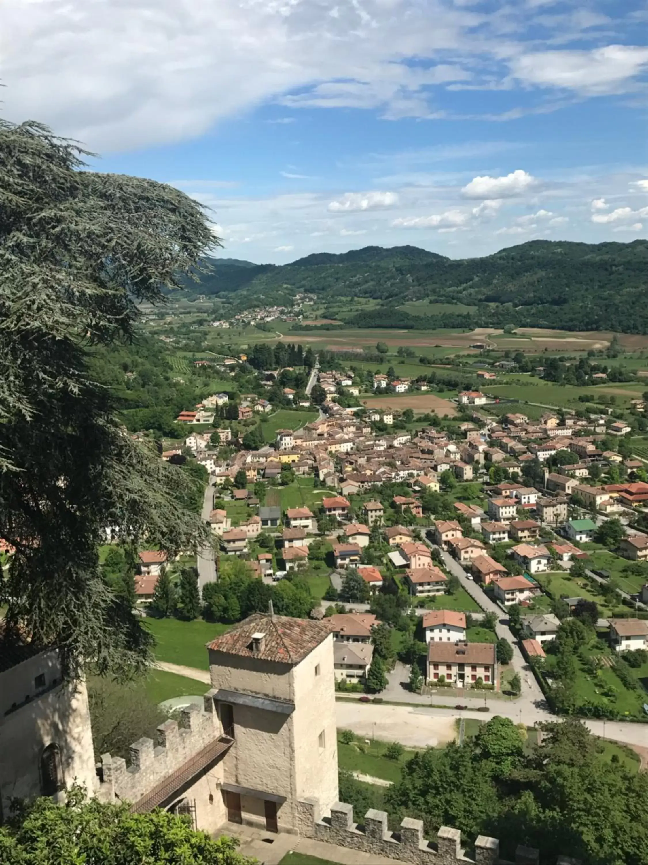 Bird's eye view, Bird's-eye View in CastelBrando