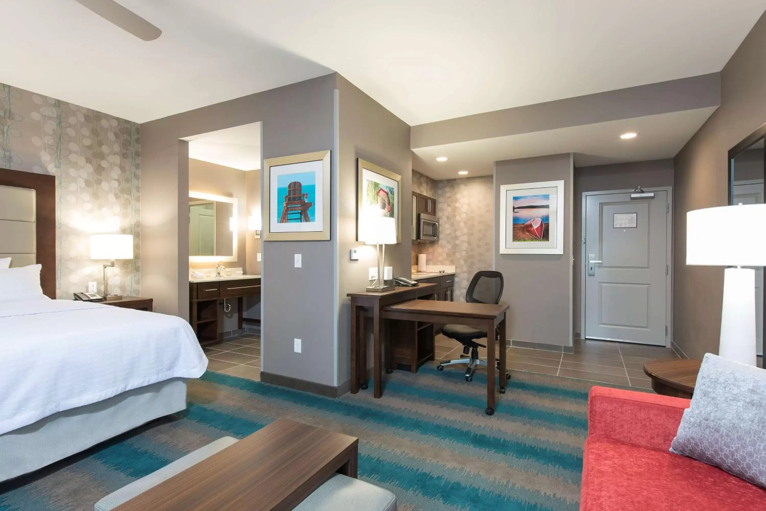 Bedroom in Homewood Suites by Hilton Cleveland/Sheffield